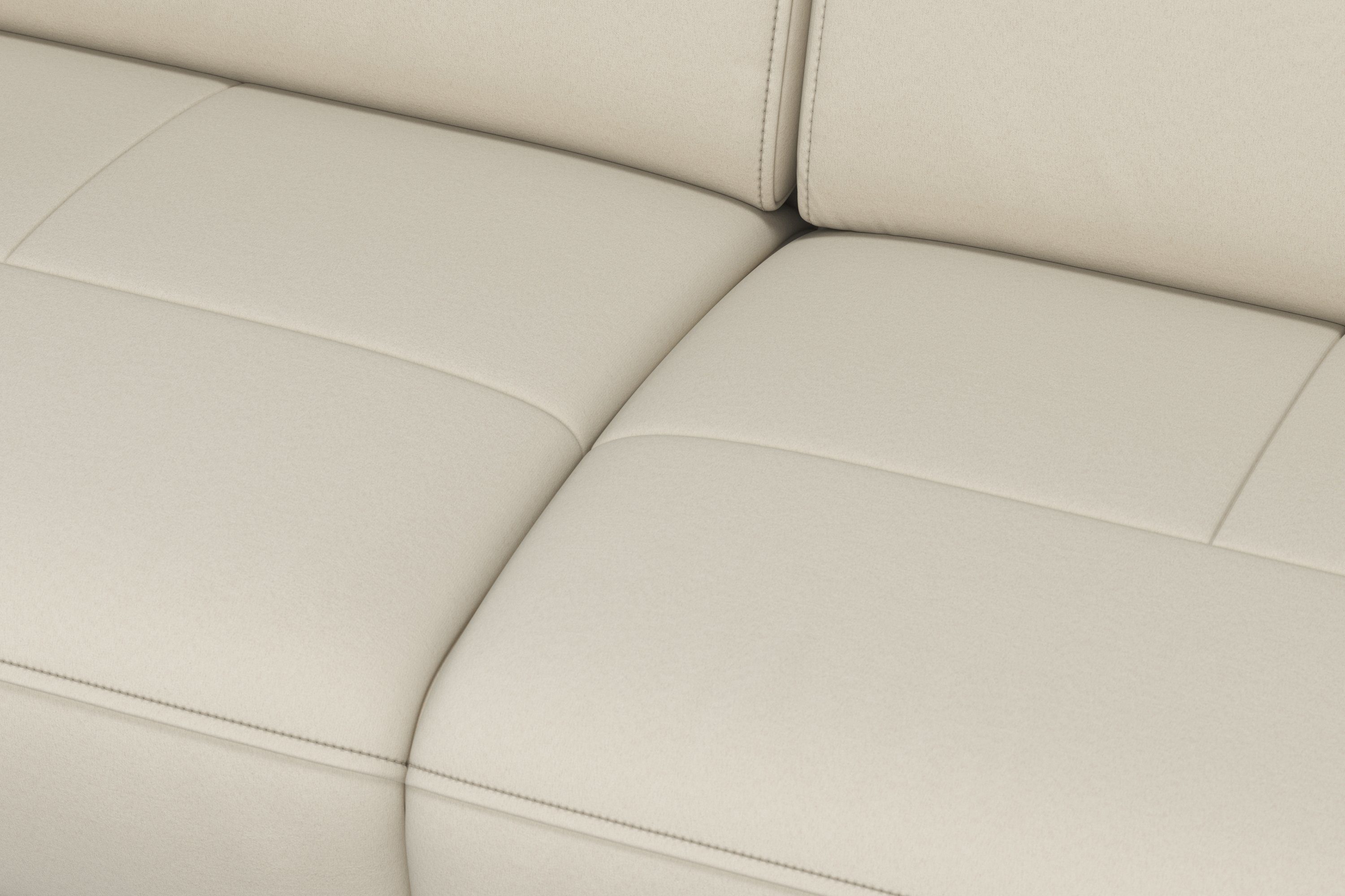 sit&more Hoekbank Freetown L-vorm met verstelbare hoofdsteun en comfortabele binnenvering