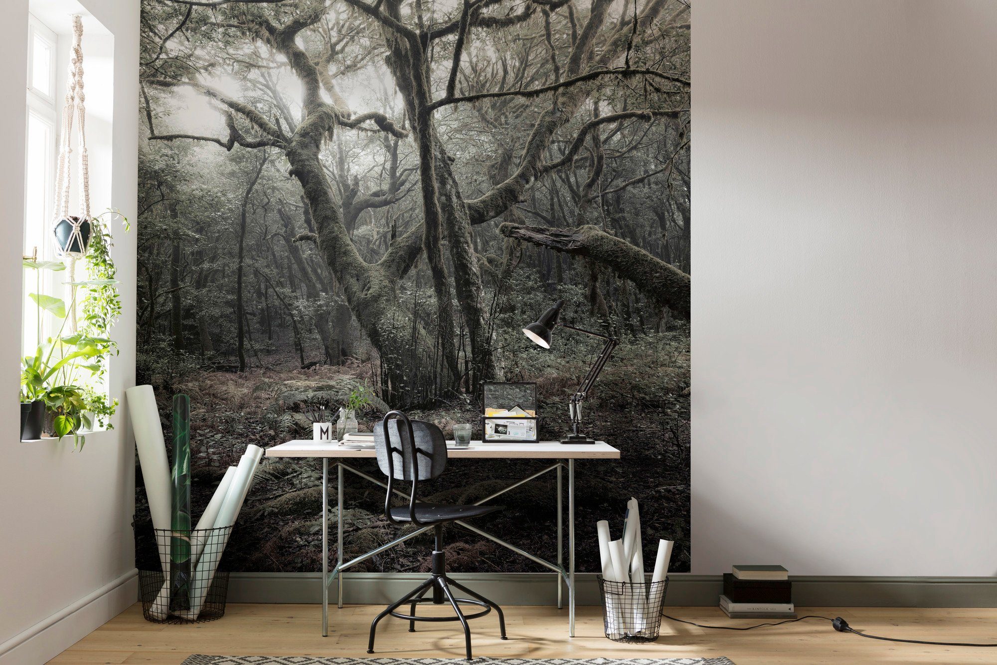 Komar Vliesbehang Digitale print vlies - Das Model - Afmeting 250 x 280 cm (5 stuks)