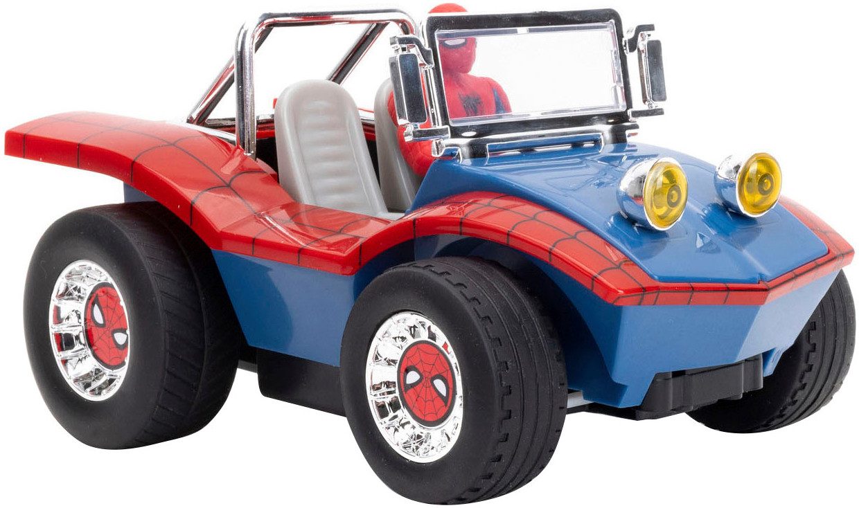 JADA Radiografisch bestuurbare buggy Marvel Spider-Man RC Buggy, 1:24, 2,4GHz