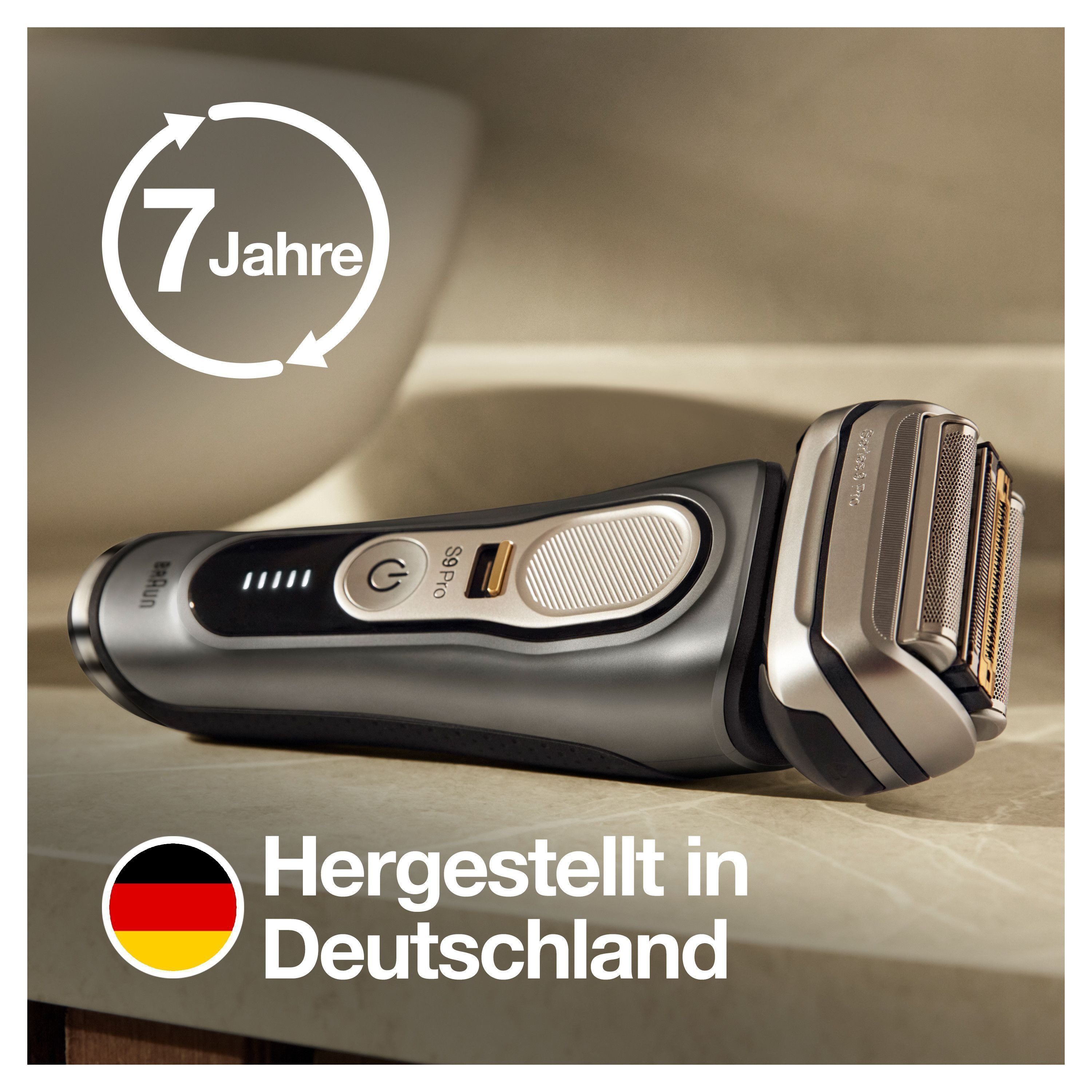 Braun Elektrisch scheerapparaat Series 9 Pro 9465cc Wet&Dry, ProLift trimmer