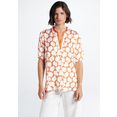 eterna blouse met korte mouwen 1863 by eterna - premium oranje