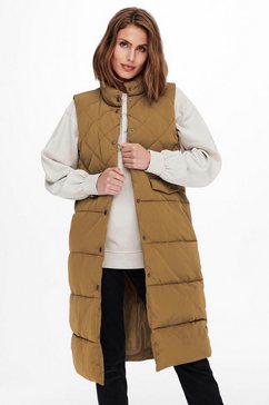 only bodywarmer onlstacy quilted waistcoat bruin