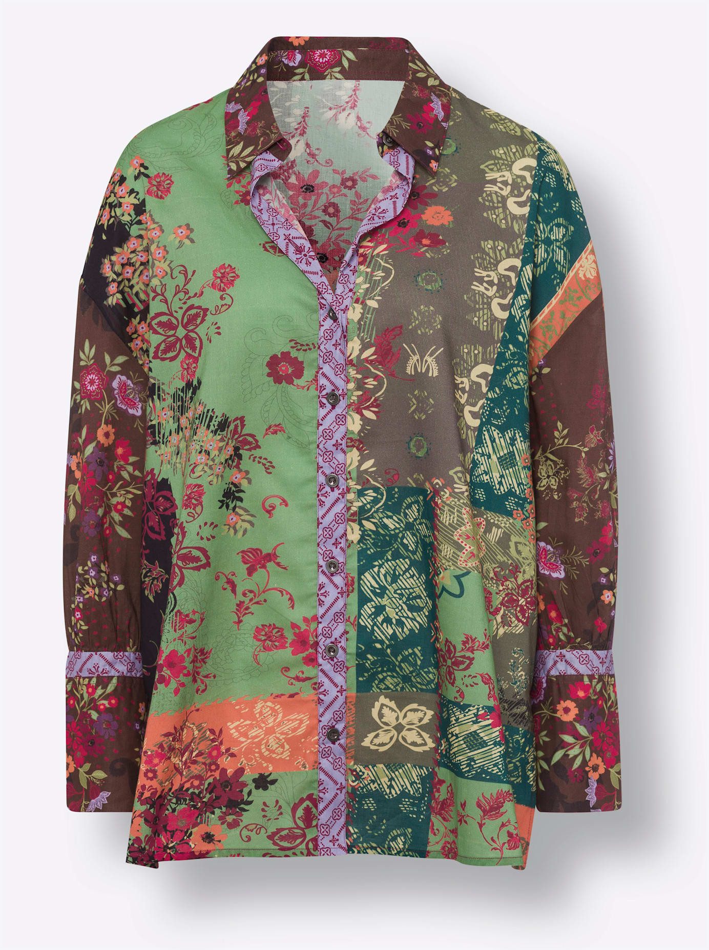 heine Gedessineerde blouse