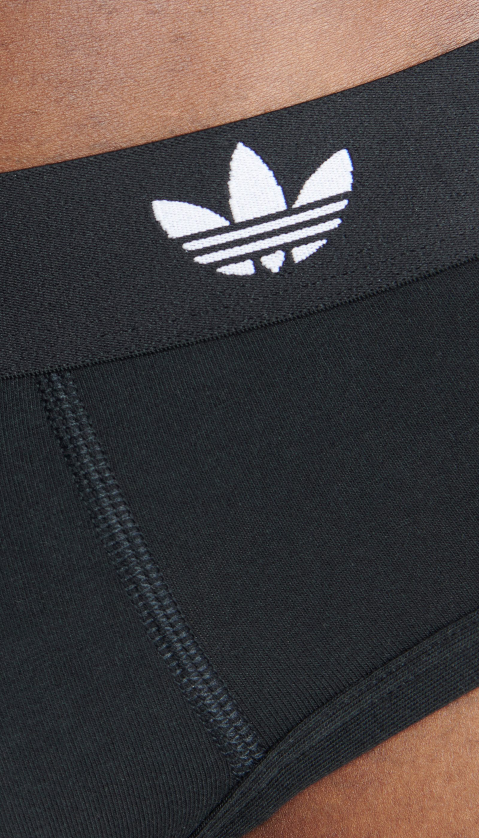 adidas Originals Slip Comfort Flex Cotton met iconische logoprint op de taille (Set van 3)