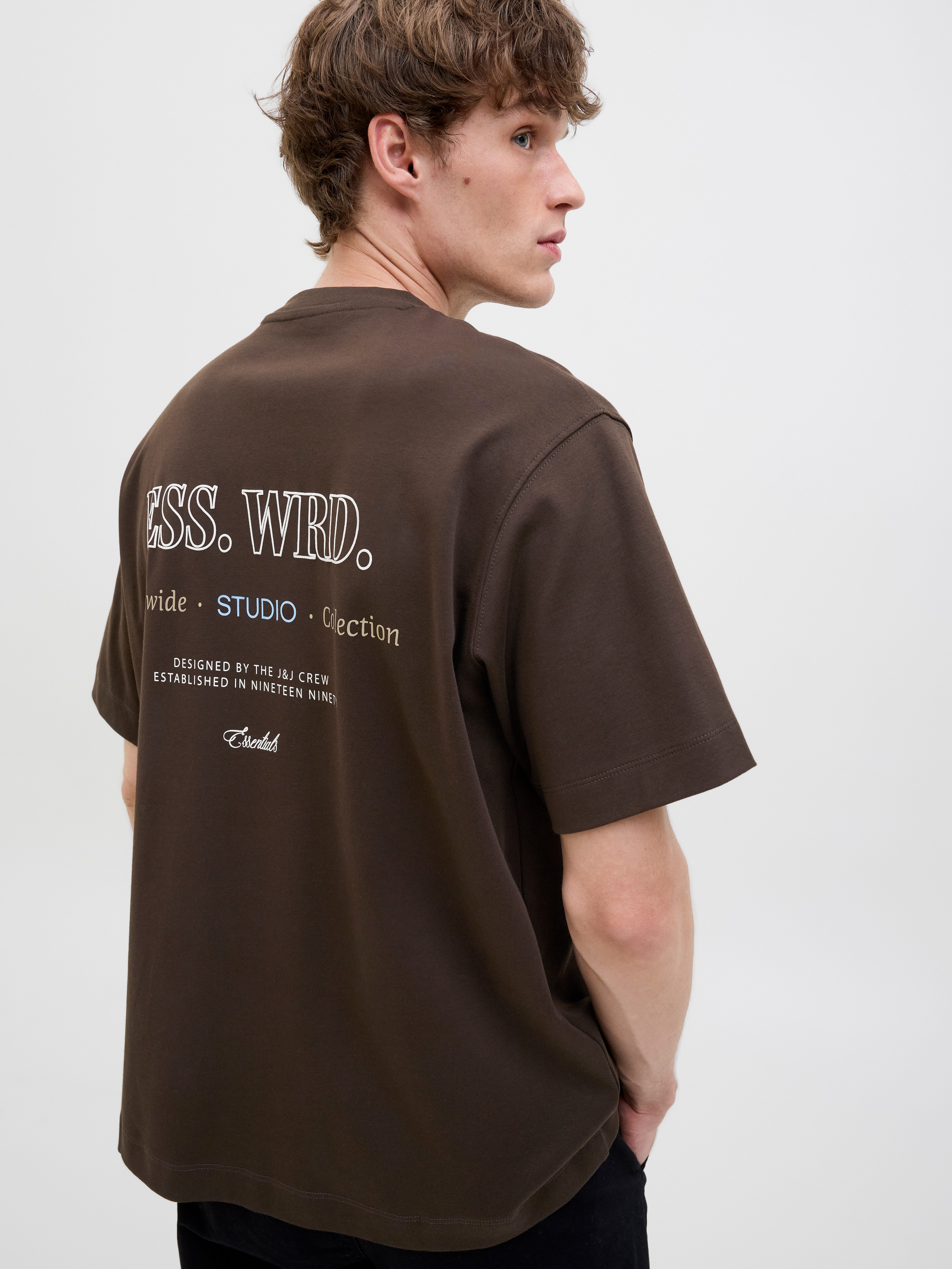 Jack & Jones Shirt met ronde hals JJEURBAN EDGE STUDIO TEE SS O-NECK NOOS