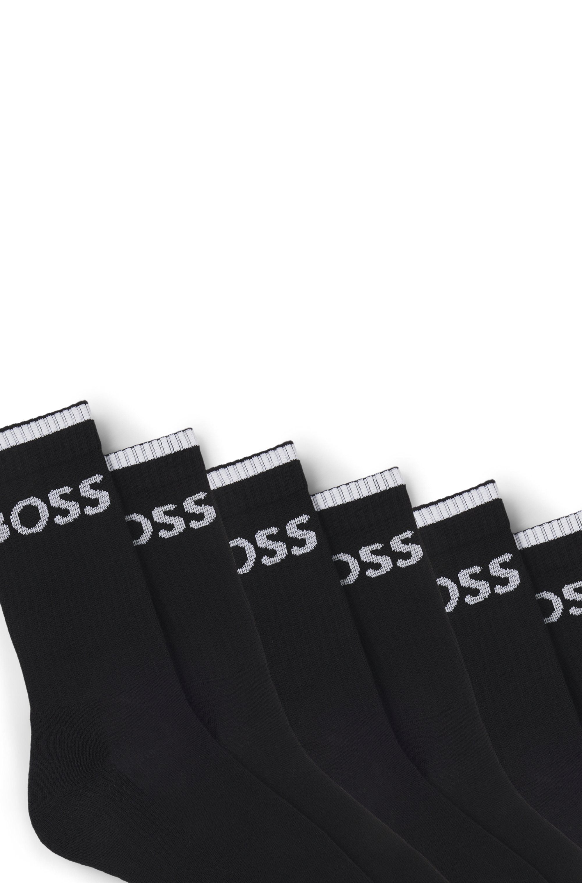 BOSS Business-sokken 6P QS Stripe CC (set, 6 paar, 6er)