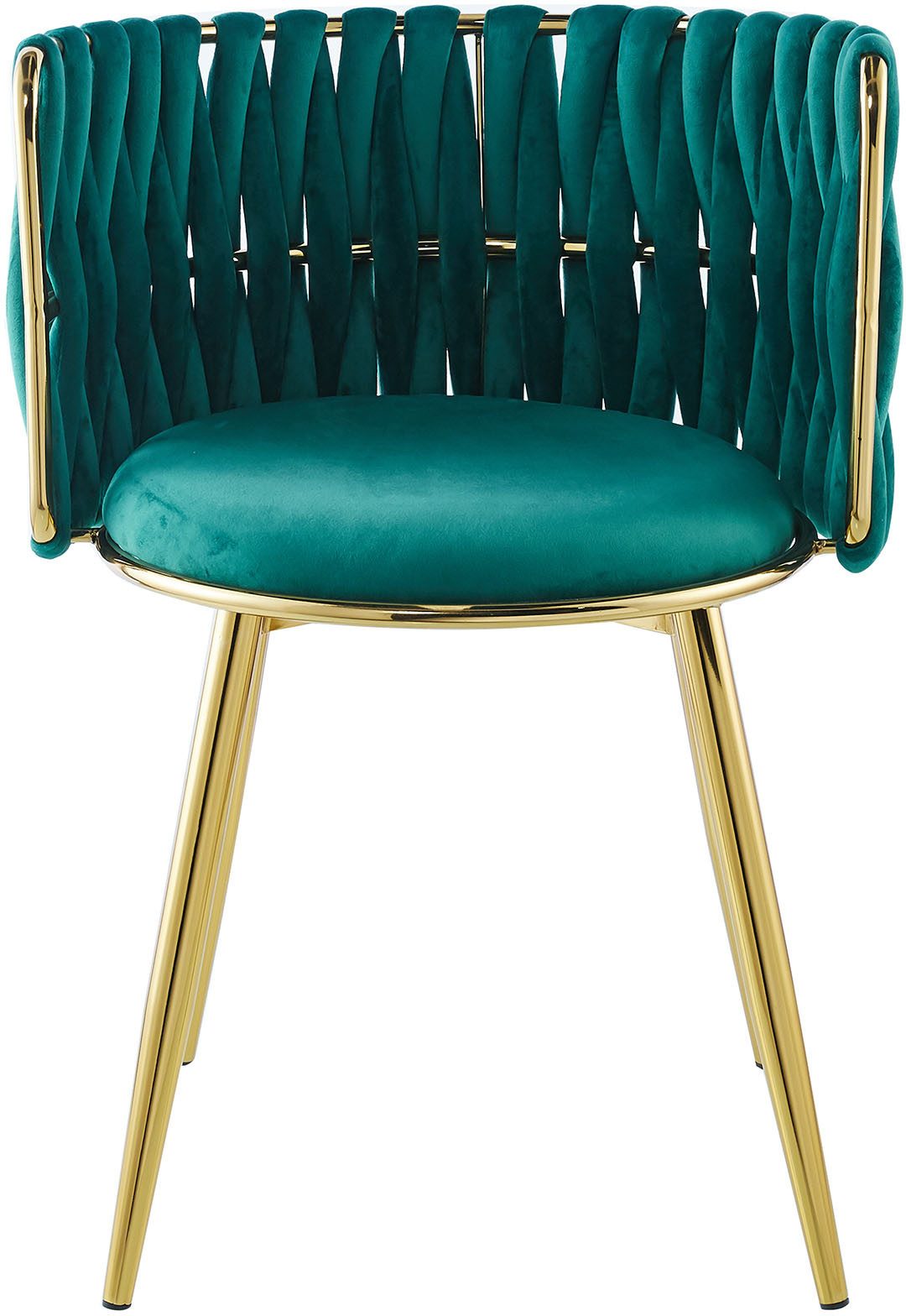 Kayoom Stoel Melly 125 2-delige set, geweldig ontwerp van de rugleuning, ronde zitting (set, 2 stuks)