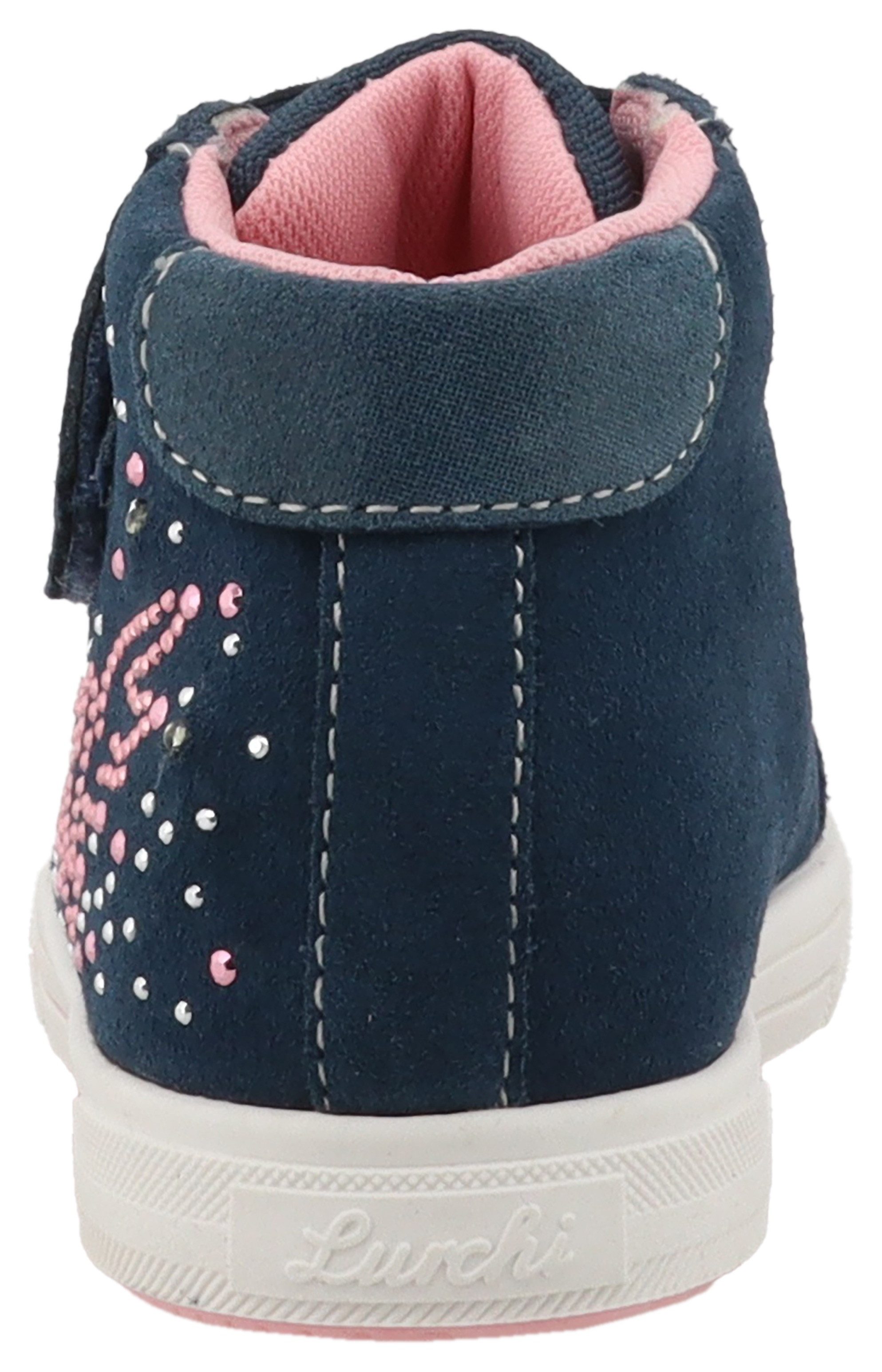 Lurchi Sneakers Brietta , veterschoenen met sierstenen, maatsjabloon om te downloaden