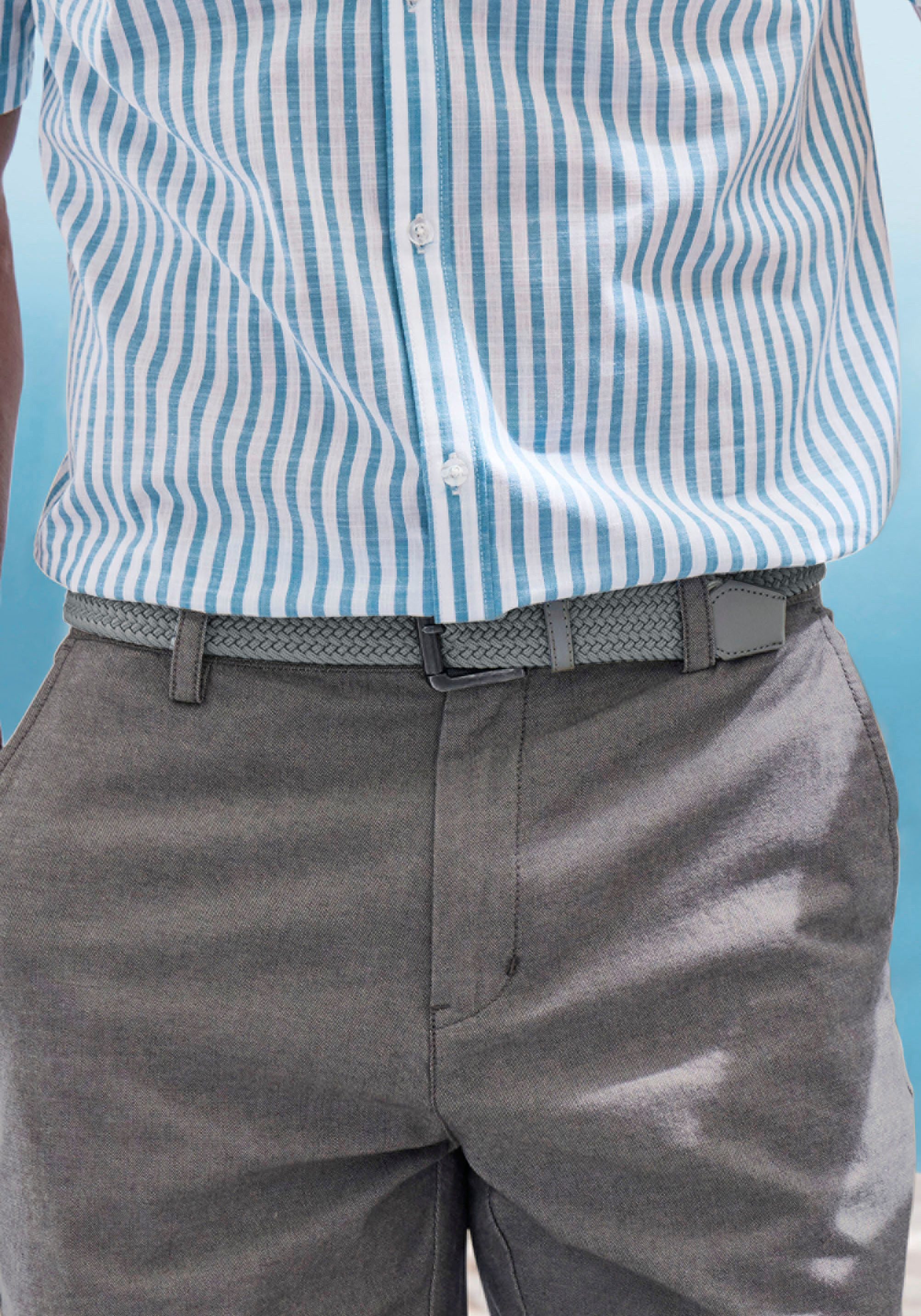 AUTHENTIC LE JOGGER Heupriem Vlechtriem, stretchriem, riem voor jeans & broeken