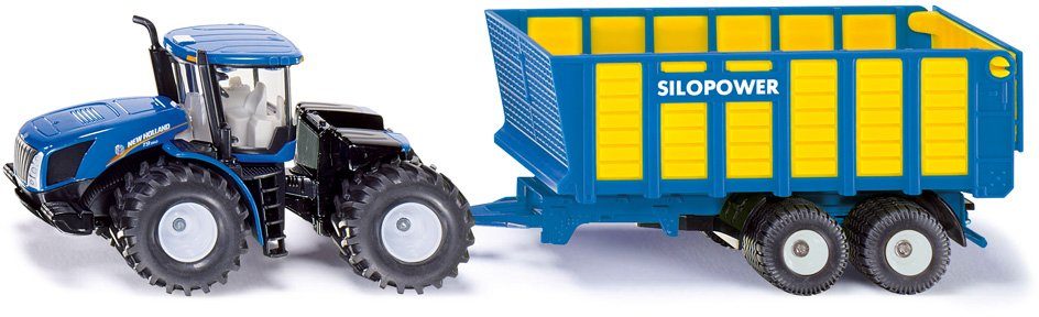 Siku Speelgoed-tractor SIKU Farmer, New Holland T met silagewagen (1947)