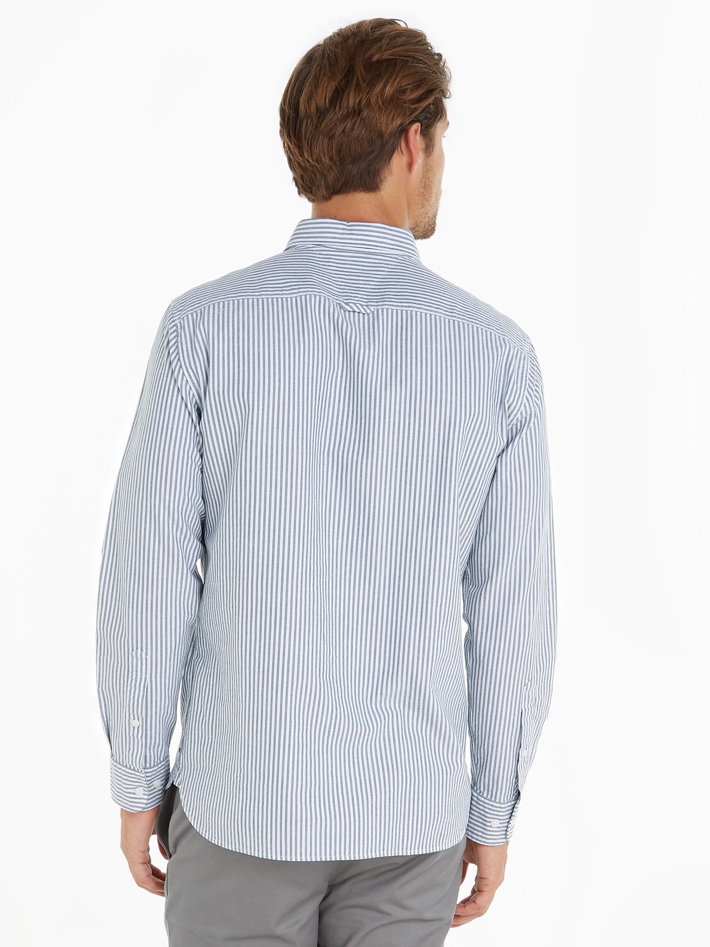Tommy Hilfiger Overhemd met lange mouwen HERITAGE OXFORD STRIPE RF SHIRT