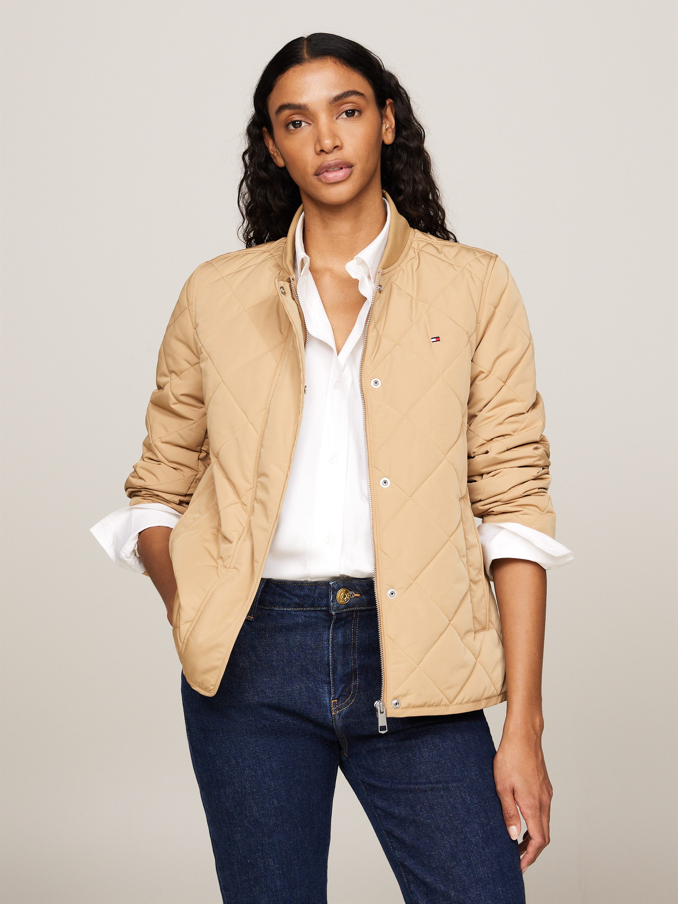 Tommy Hilfiger Gewatteerde jas LW QUILTED BOMBER JACKET