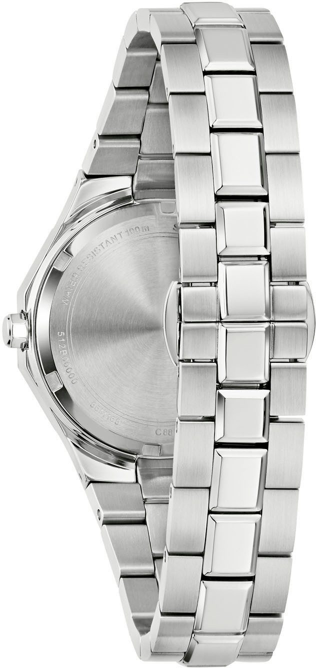 Bulova Kwartshorloge Horloge, dameshorloge, stalen band, analoog, dag