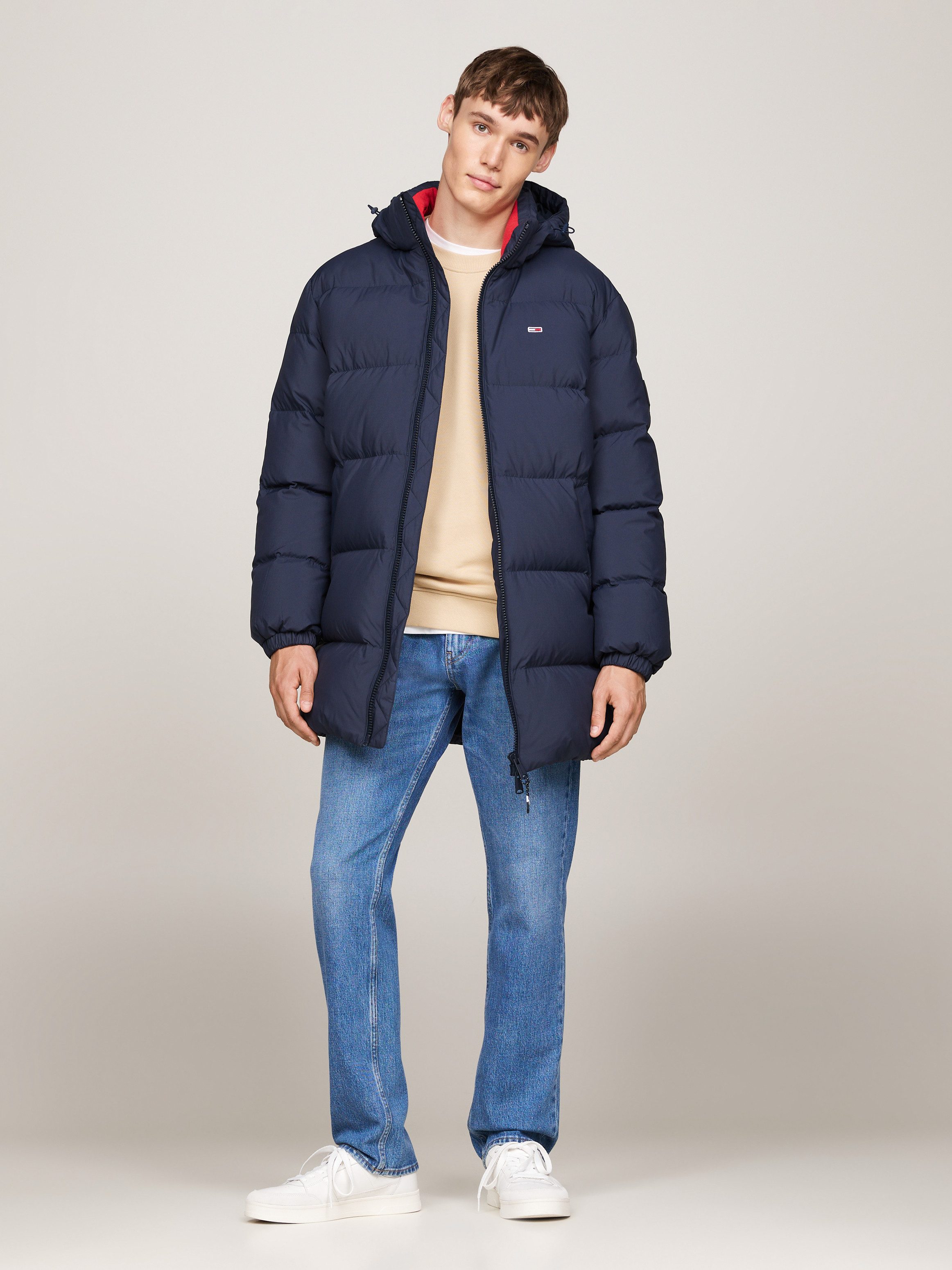 TOMMY JEANS Gewatteerde jas TJM ESSENTIAL DOWN PARKA