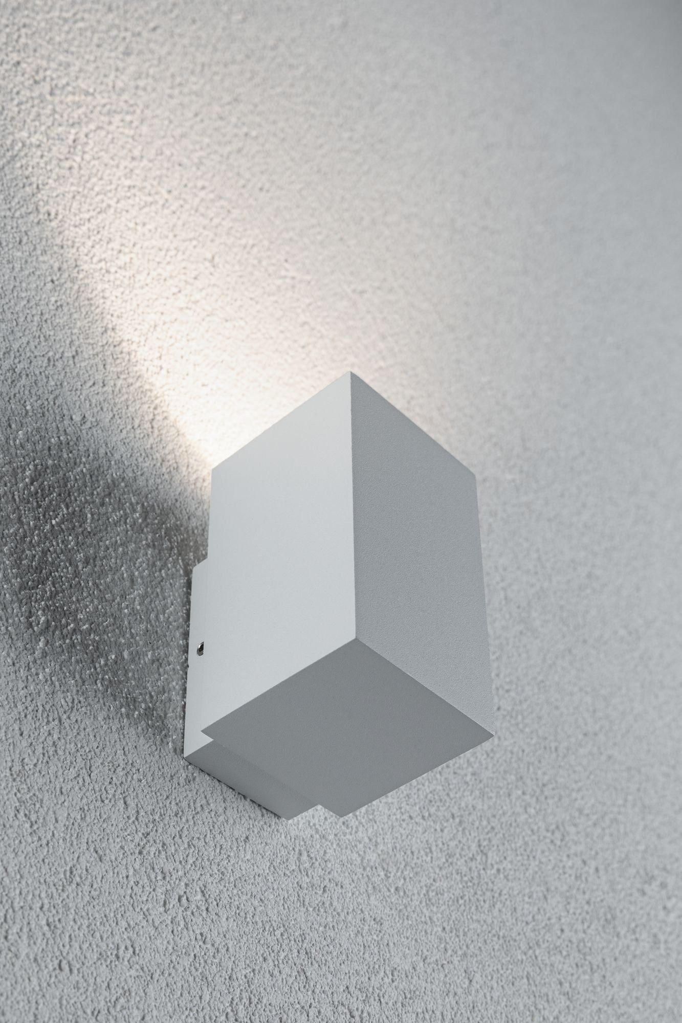 Paulmann Led-wandlamp voor buiten Flame vierkant 58x75mm 3000K 3,8W 320lm 230V aluminium (1 stuk)