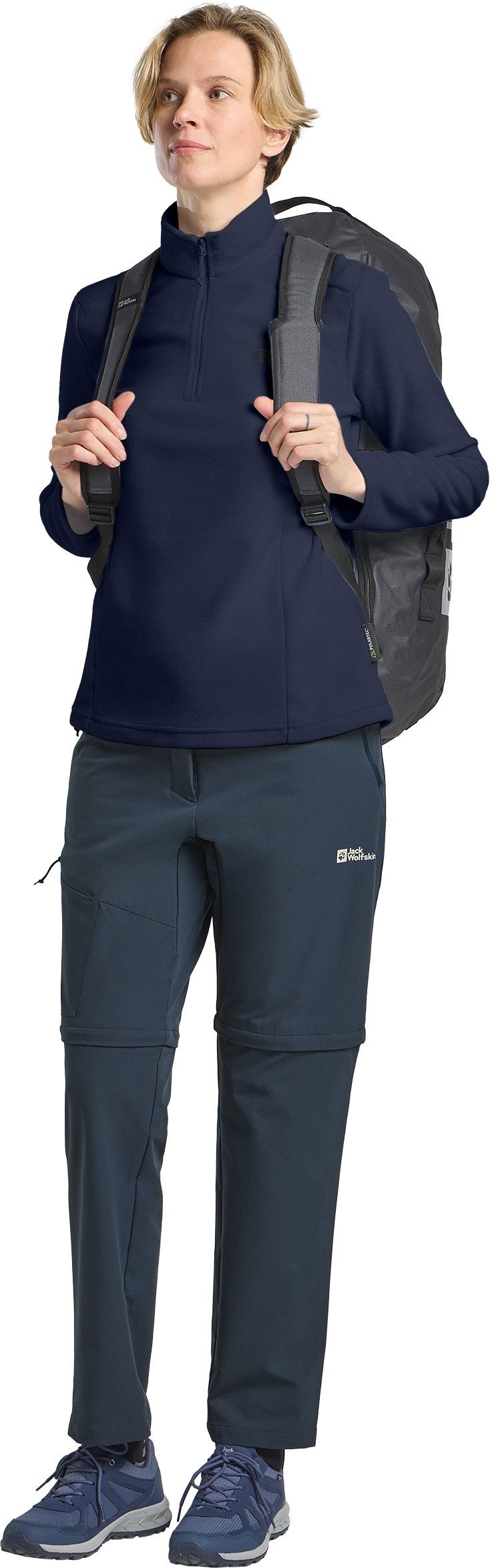 Jack Wolfskin Trui met staande kraag TAUNUS HZ W