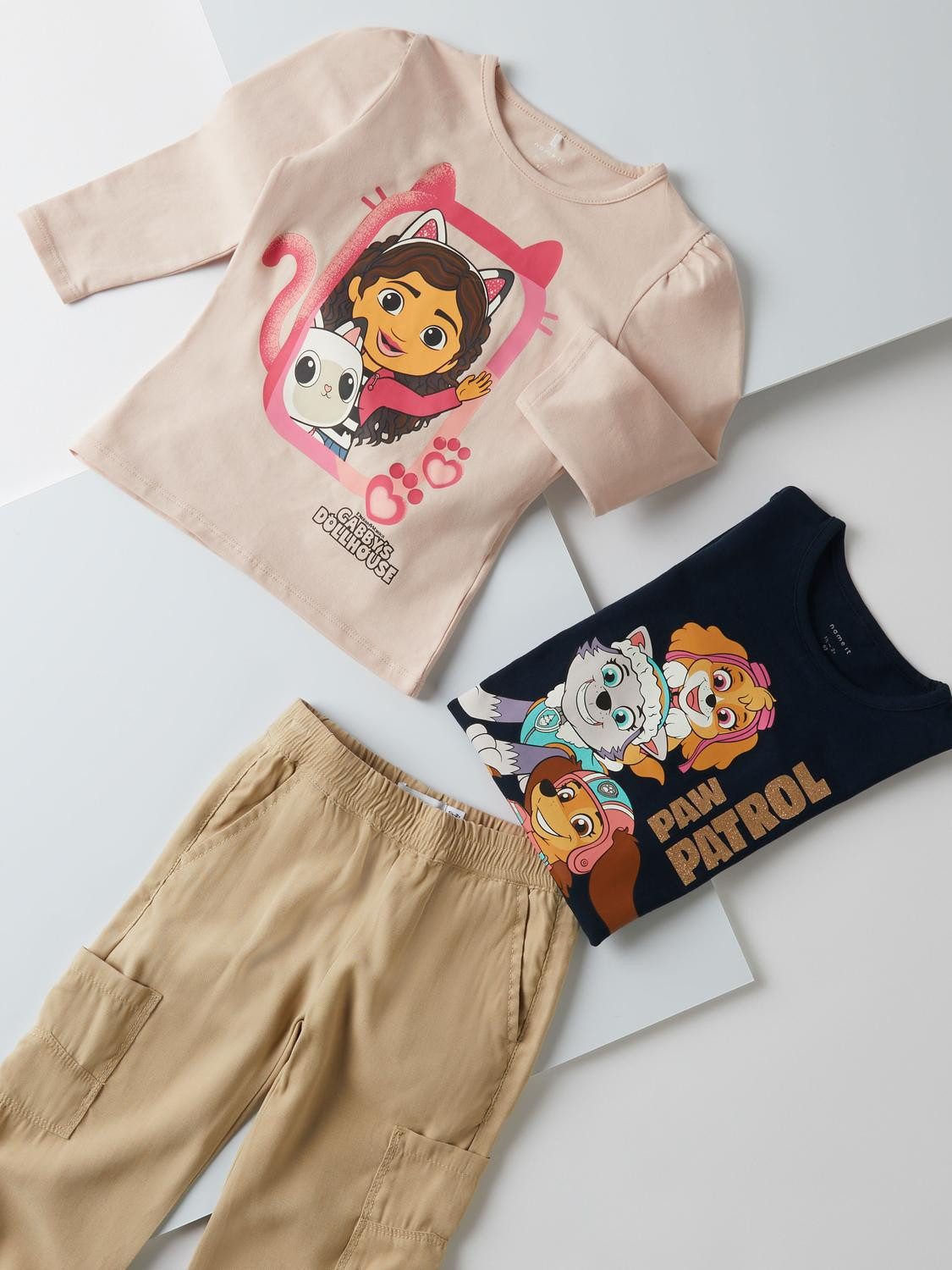 Name It Shirt met lange mouwen NMFNESSIE GABBY LS TOP NOOS VDE