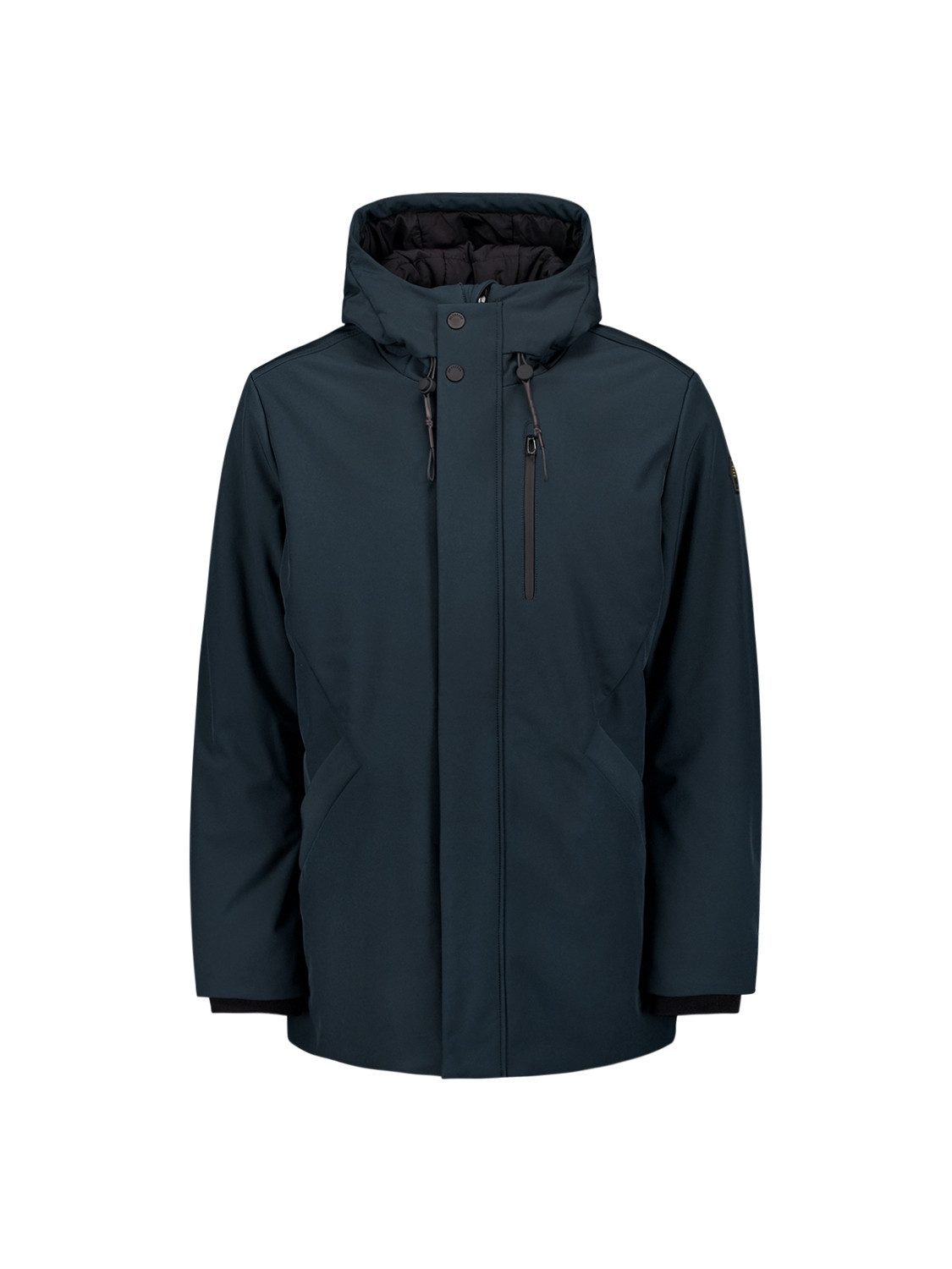 NO EXCESS Softshell-jack met een capuchon