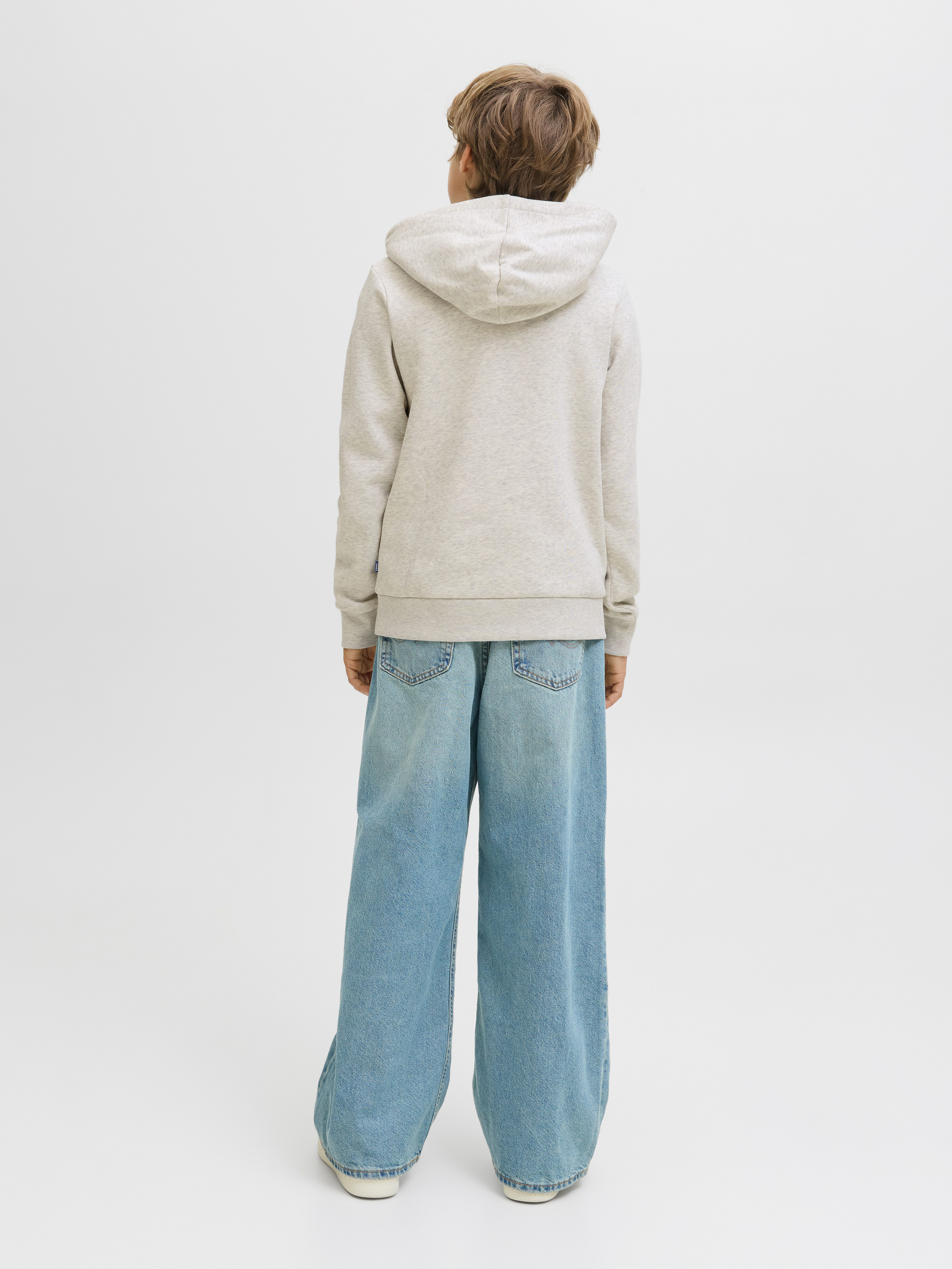 Jack & Jones Junior Hoodie JJELOGO SWEAT HOOD 2 COL AW25 NOOS JNR