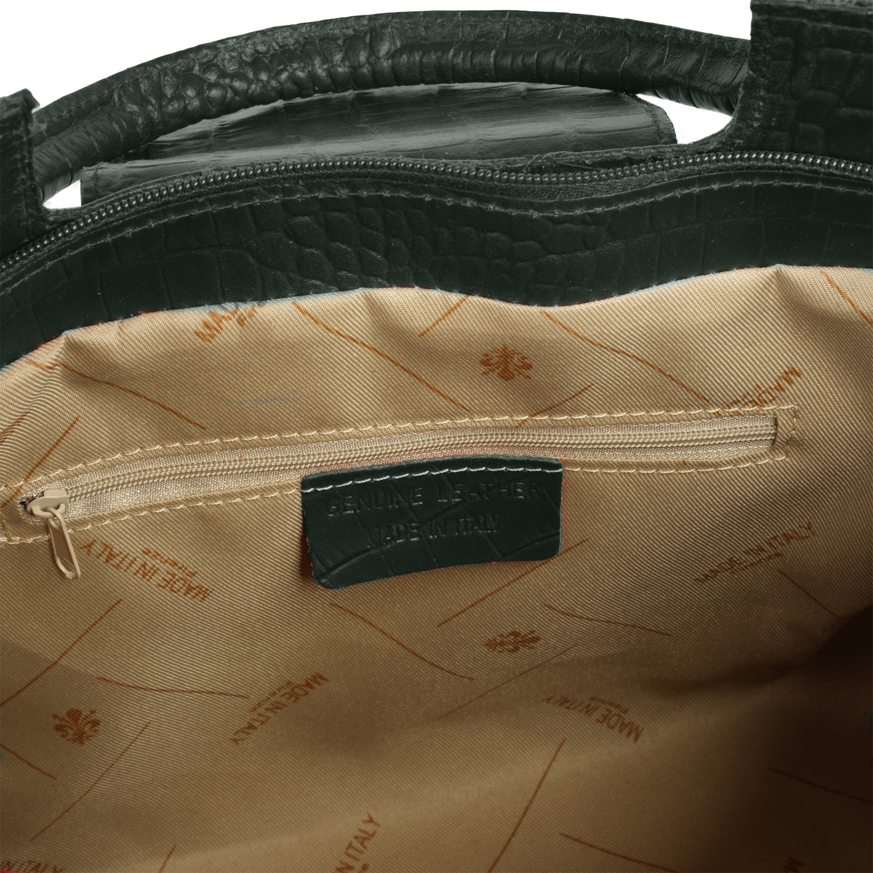 Cluty Tas echt leer, made in italy