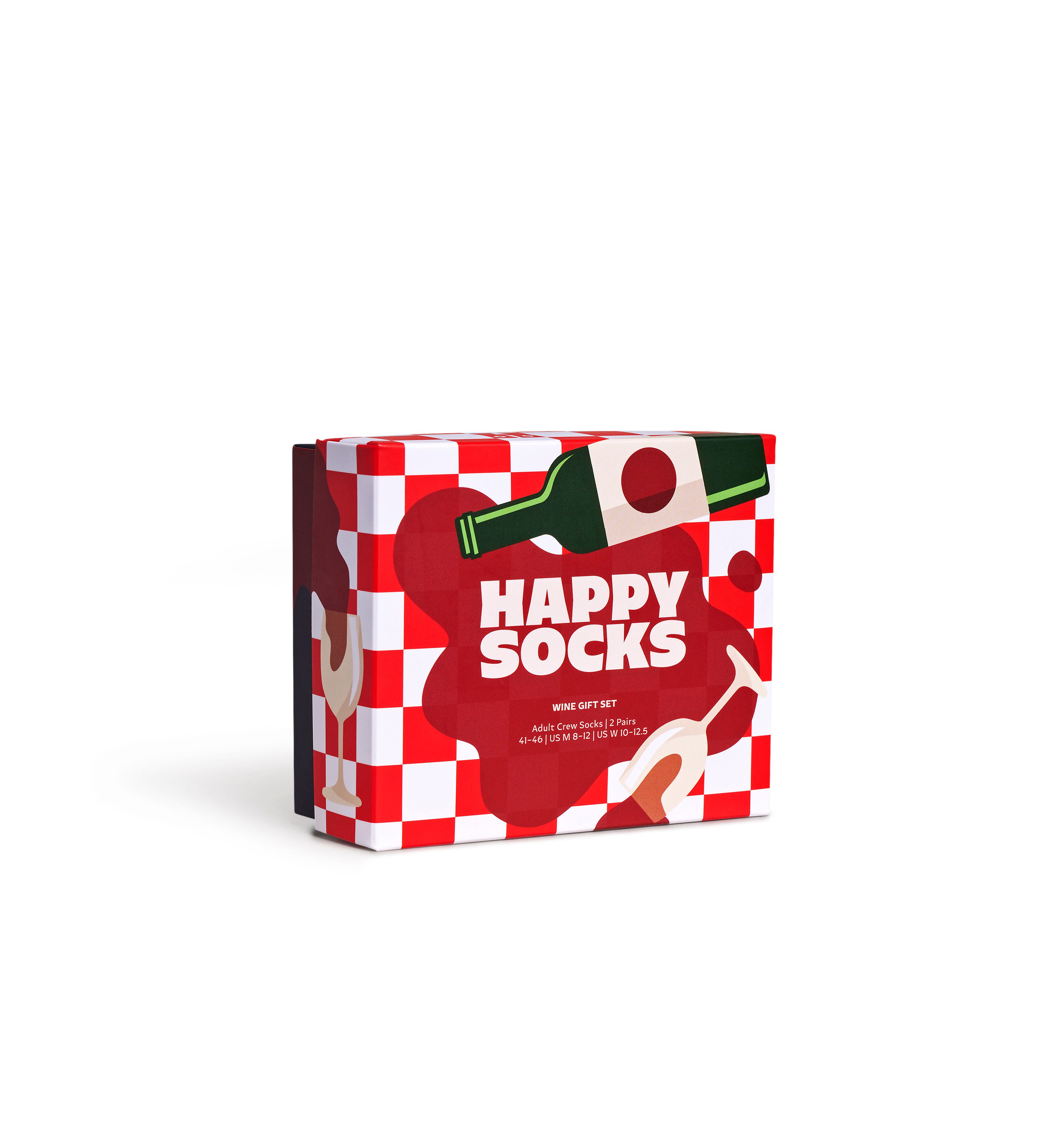Happy Socks Lange sokken met partymotieven (Set van 2)