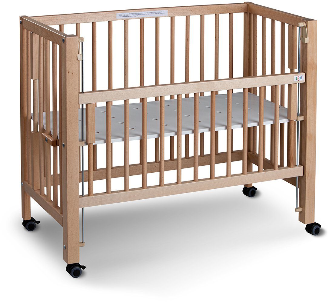 tiSsi® Extra bed SOPHIE boxspring, naturel inclusief matras, gemaakt in europa