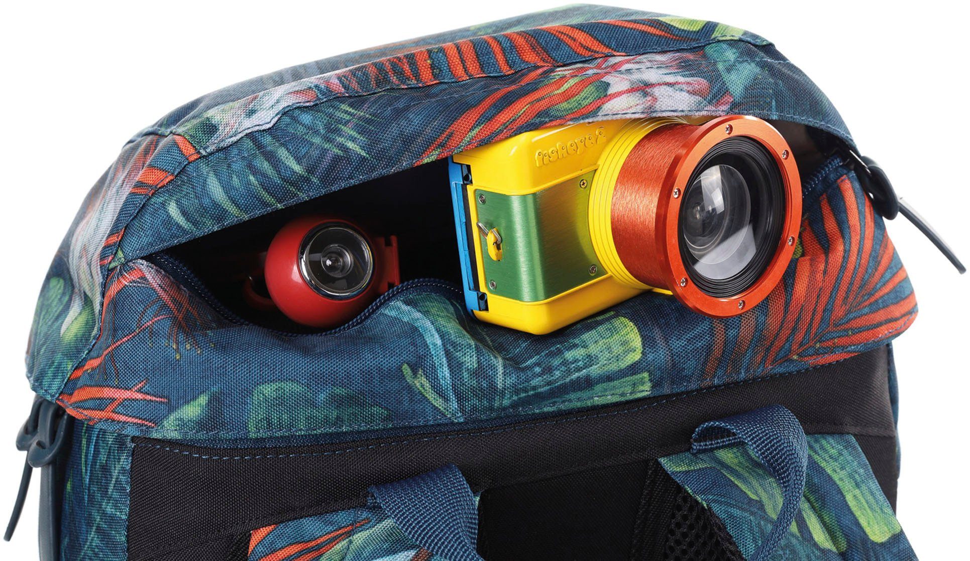 NITRO Vrijetijdsrugzak Daypacker met laptopvak, schoolrugzak, wandelaarsrugzak of streetpack
