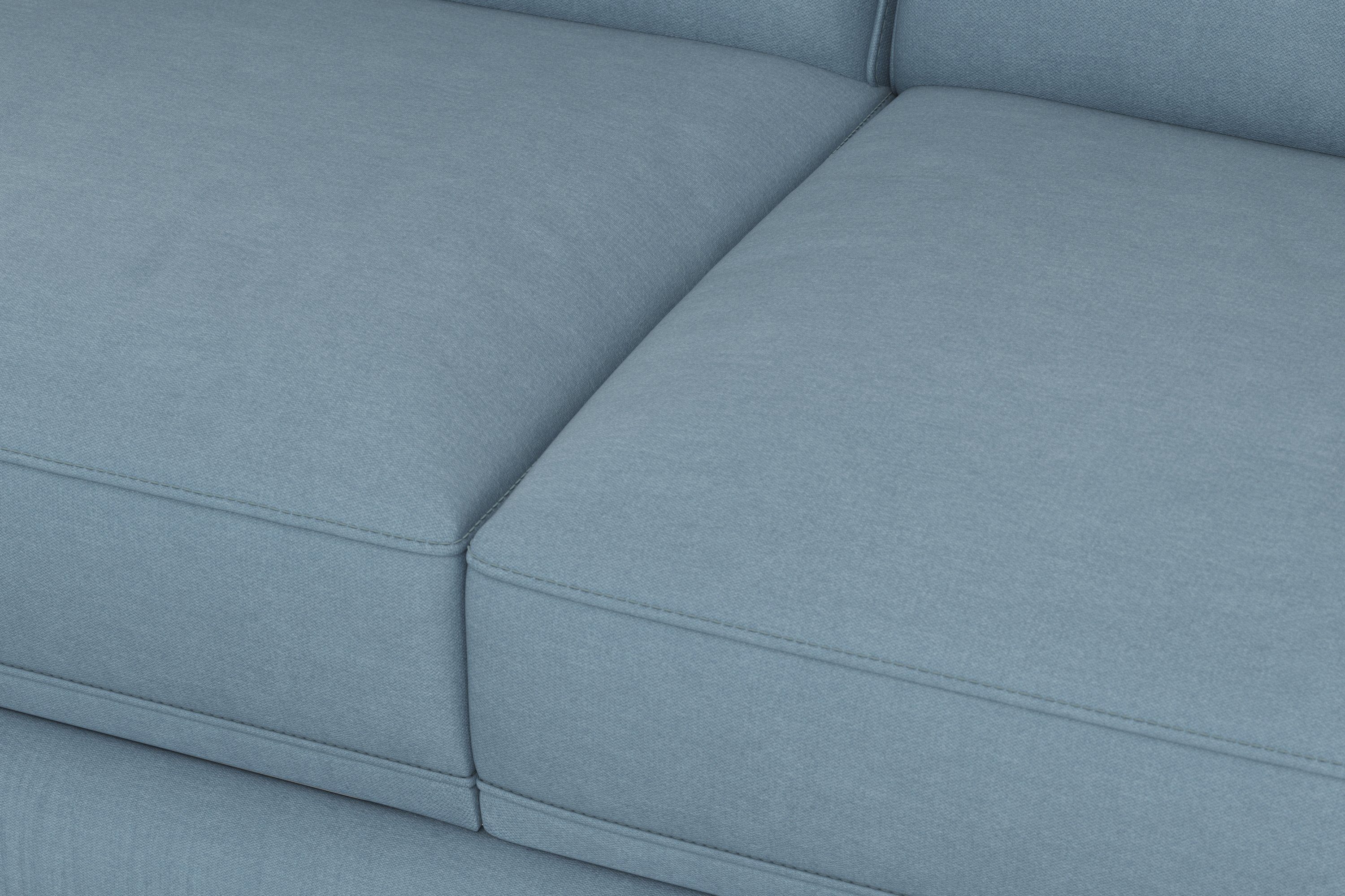 sit&more Zithoek Dundee U-vorm met binnenvering en massief houten poten, naar keuze met verstelbare hoofdsteun