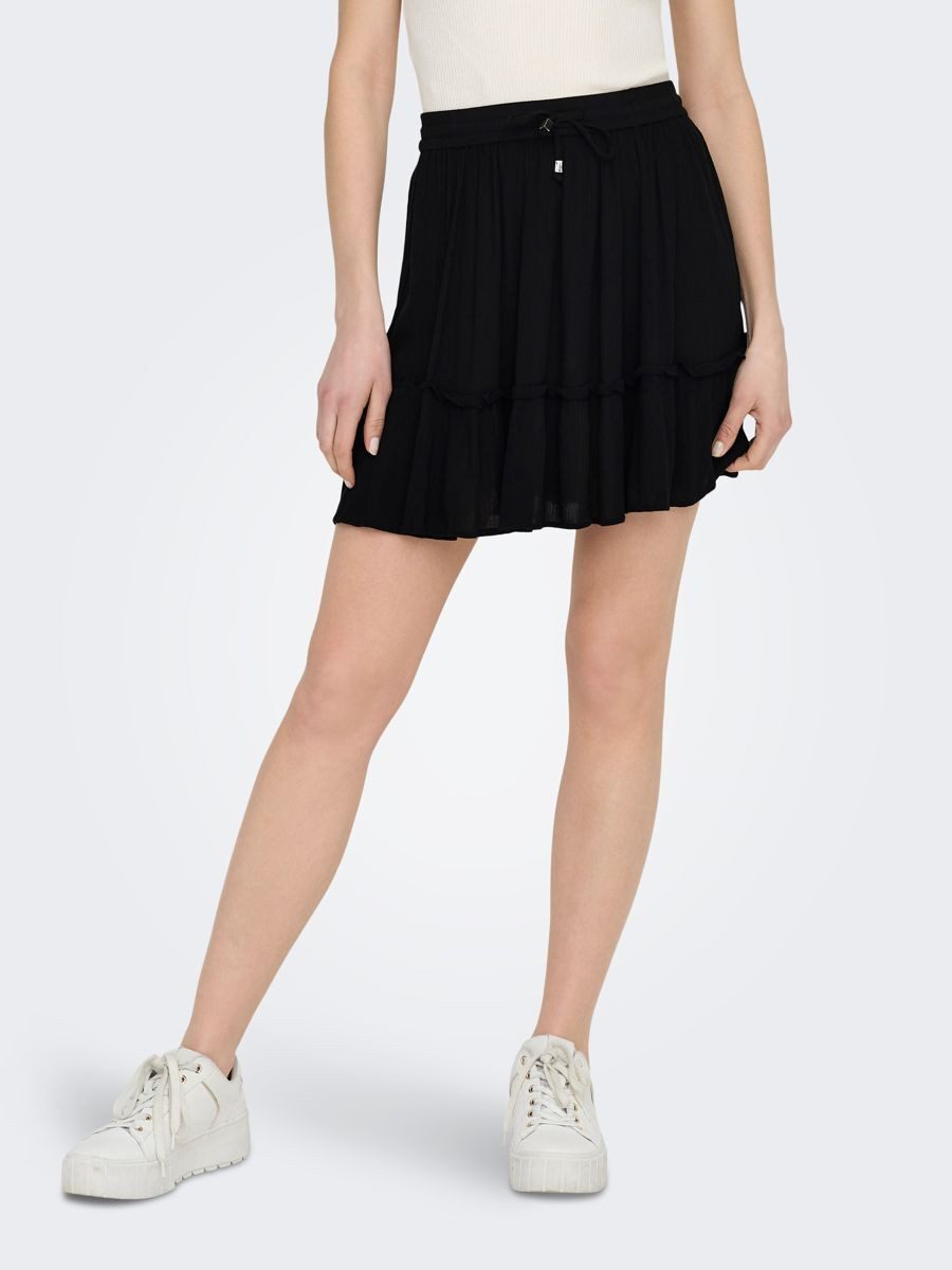 Only Rok in a-lijn ONLIBIZA LIFE SHORT SKIRT WVN NOOS