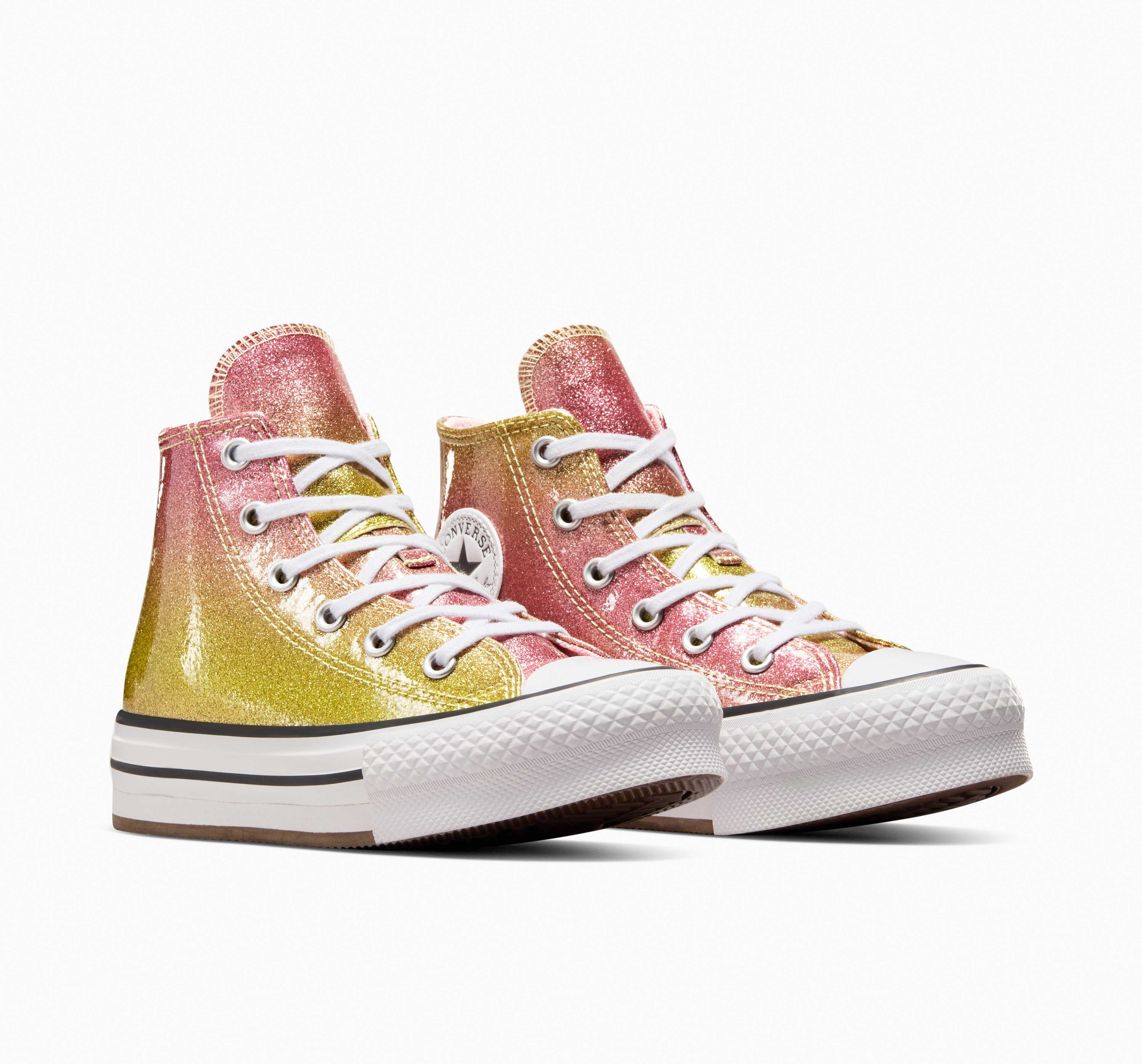 Converse Sneakers CHUCK TAYLOR ALL STAR EVA LIFT CITR kinderen sneakers laag maat 34 EU geel
