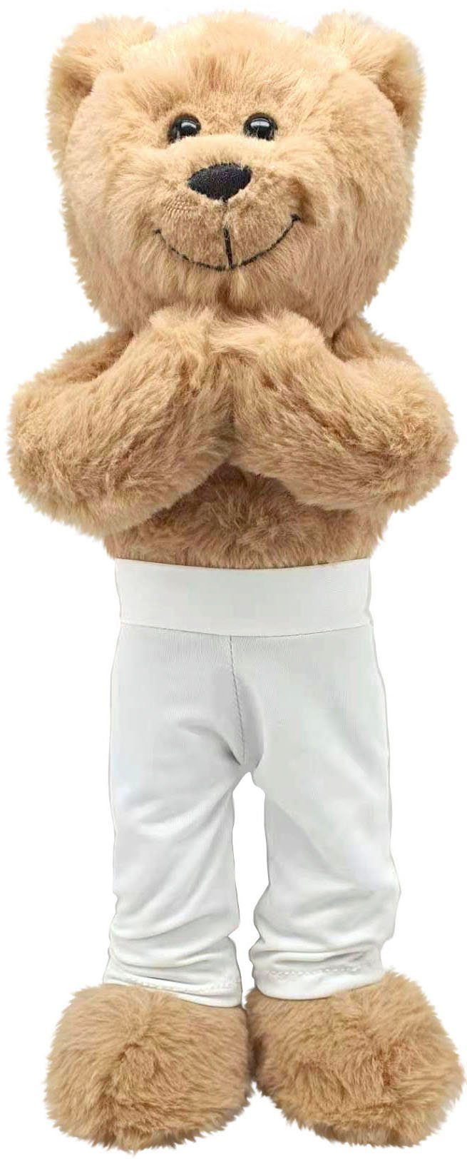 Heinrich Bauer Knuffelbeest Yoga beer, 32 cm
