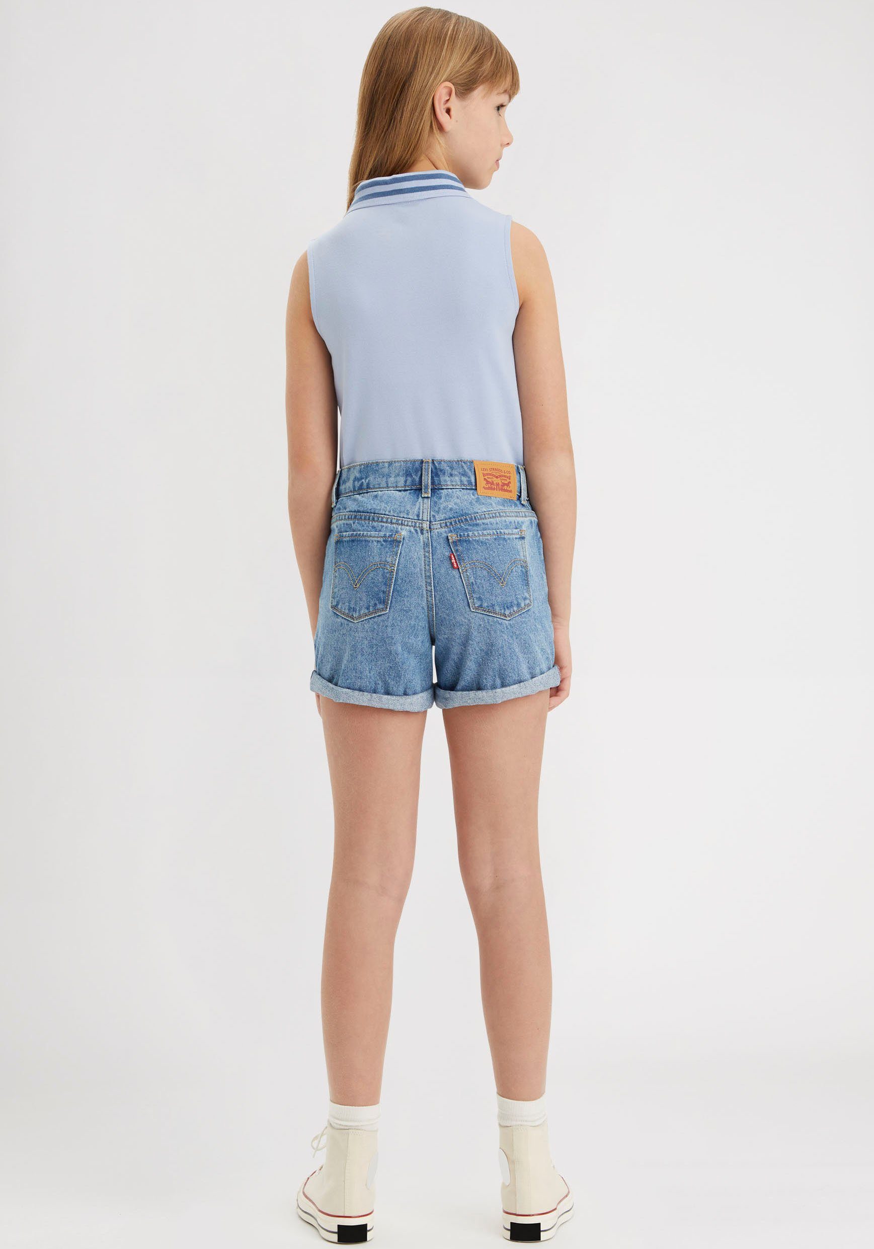 Levi's Kidswear Jeansshort LVG MINI MOM SHORT W ROLL CUF