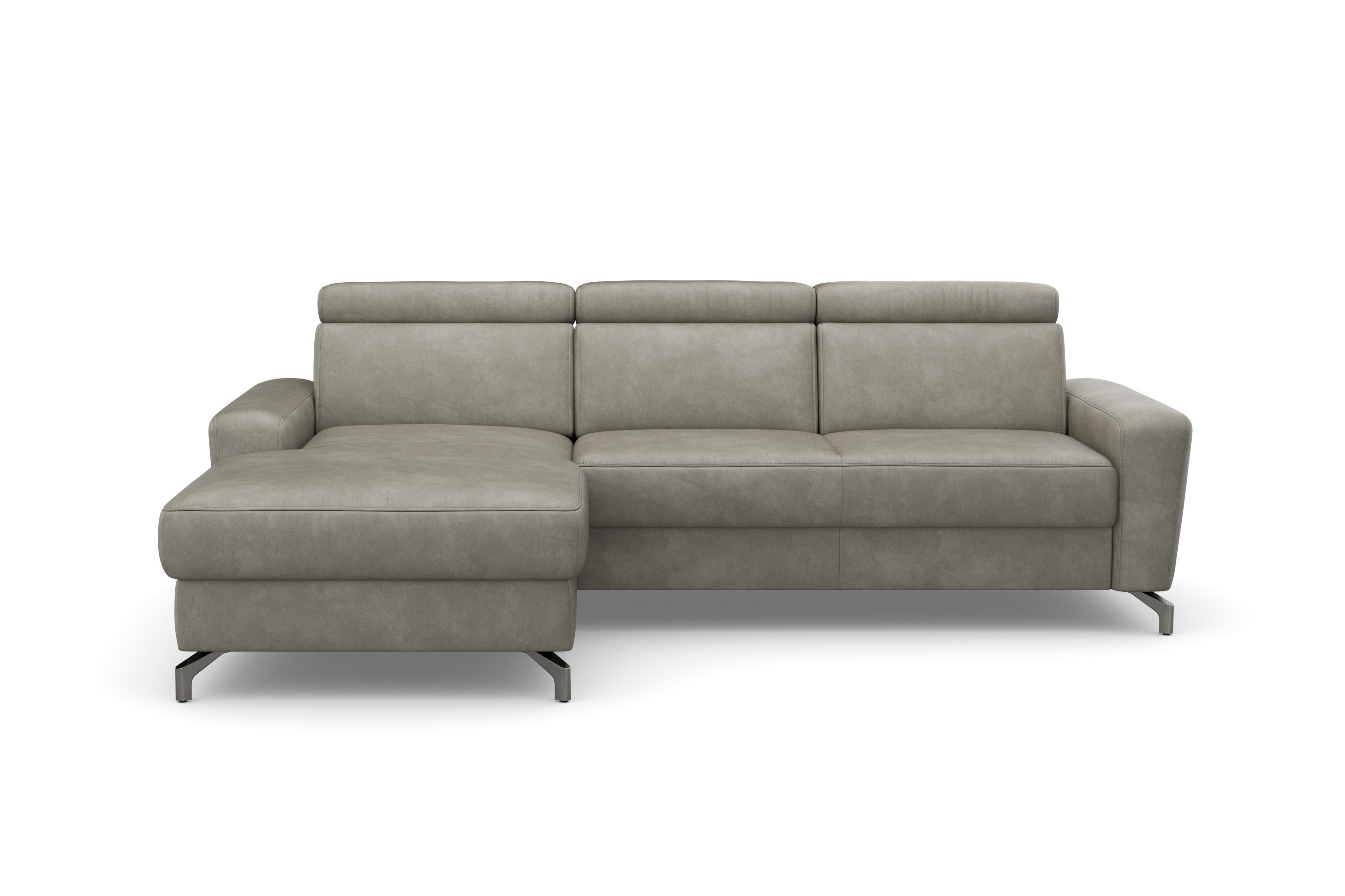 sit&more Hoekbank Scarlett L-vorm met verstelbare hoofdsteun, naar keuze met slaapfunctie, bedkist