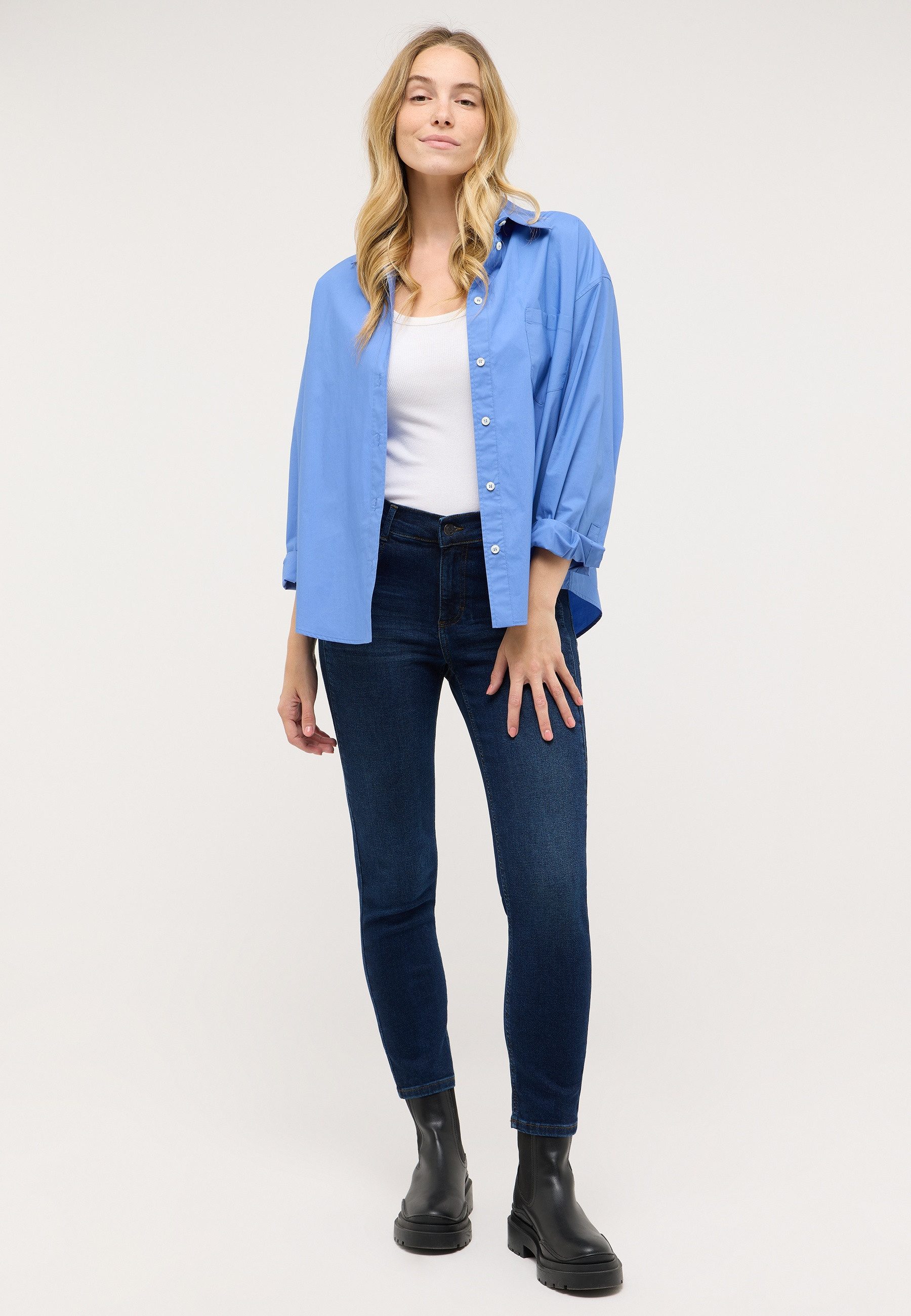 ANGELS 7/8 jeans Ornella in used-wassing