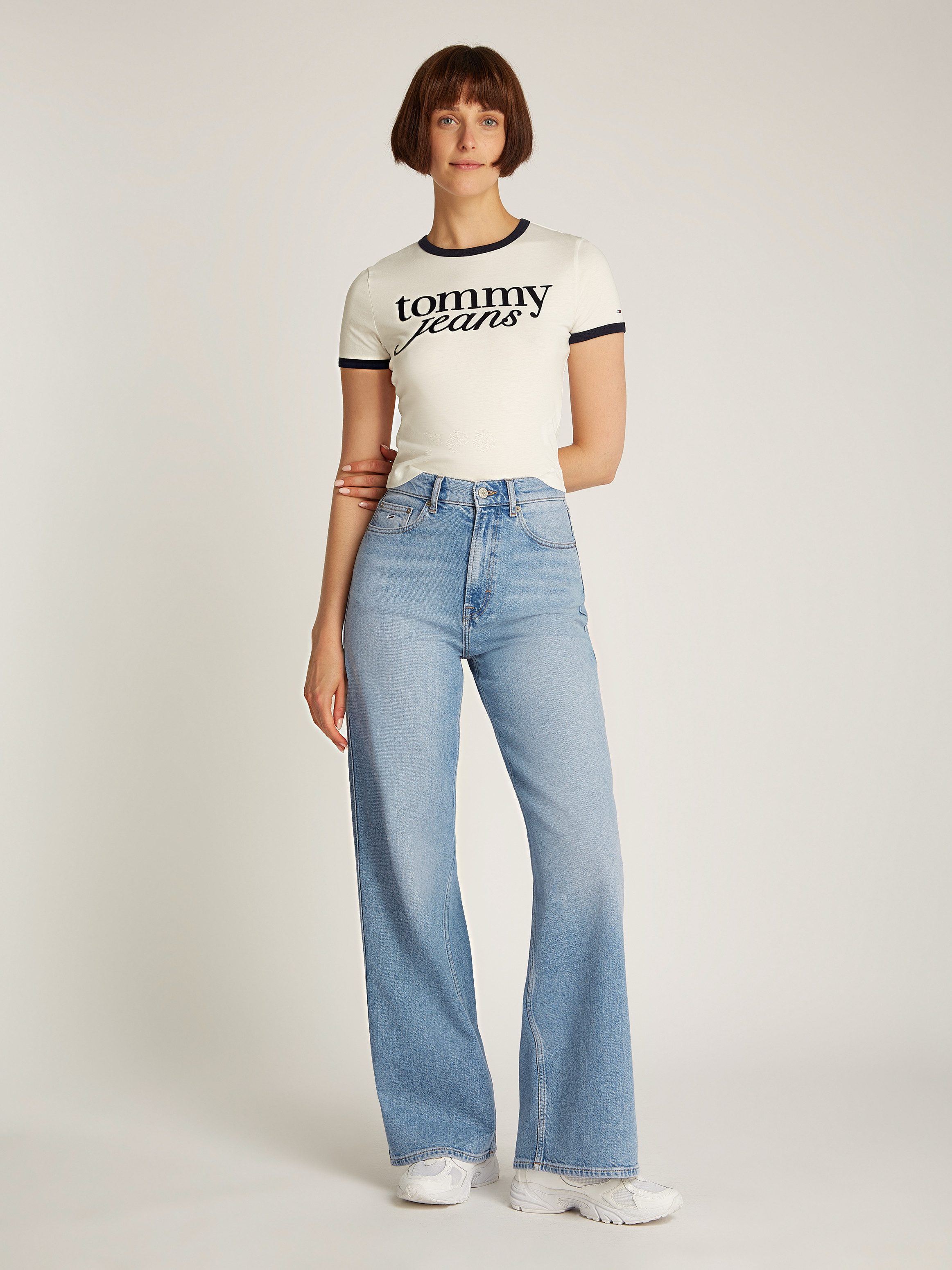 TOMMY JEANS Wijde jeans Claire High Rise