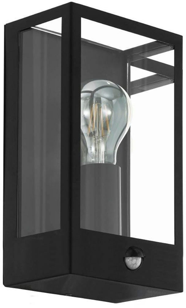 EGLO Wandlamp ALAMONTE Buitenlamp, bewegingssensor, schemerschakelaar, wandlamp, E27, IP44 (1 stuk)