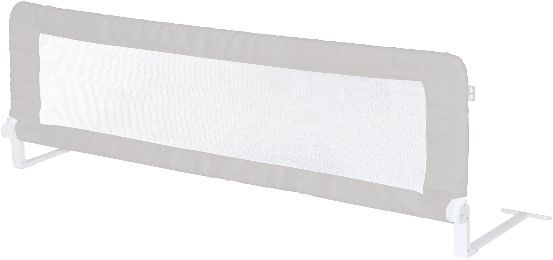 Roba® Bedhekje Klipp-Klapp, 135 cm, grijs