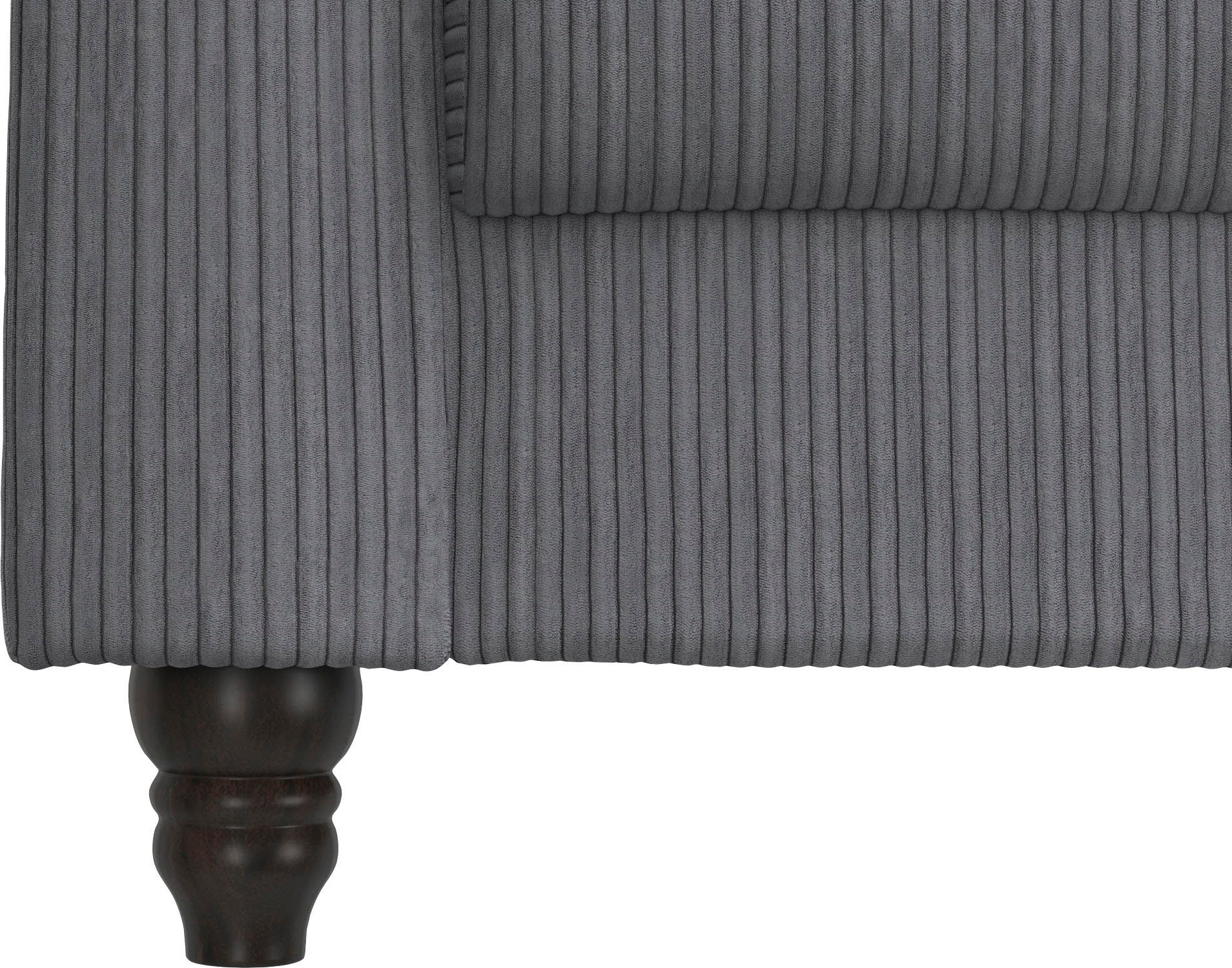 Dorel Home Hoekbank Felix II, L-model, bedbank 241cm (ligoppervlak 108x195 cm),