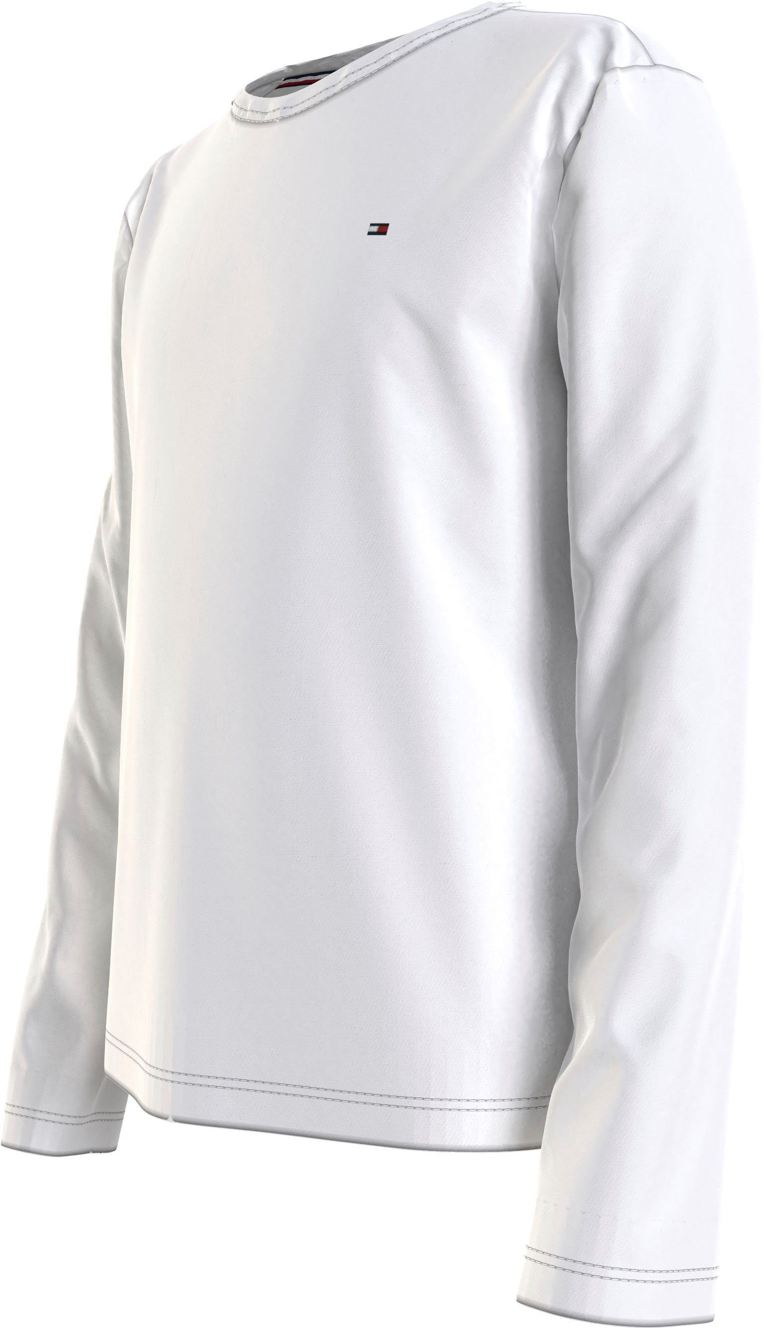 Tommy Hilfiger Underwear Shirt met lange mouwen 2P CN TEE LS met merklabel (2-delig, Set van 2)