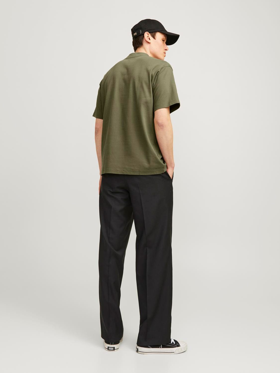 Jack & Jones Shirt met ronde hals JPRBLACHAD BRANDING SS CREW NECK TEE SN