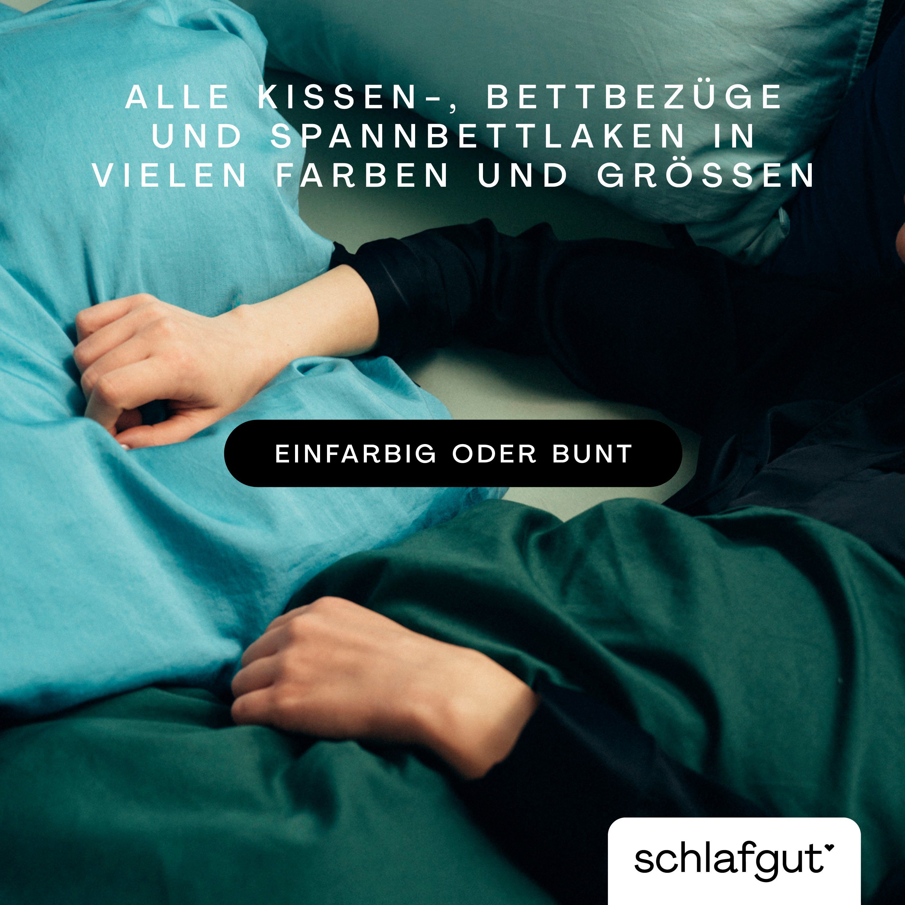 Schlafgut Dekbedovertrek Woven Satin bijzonder dicht geweven, mix & match: bijpassende kussenhoes verkrijgbaar (1 stuk)