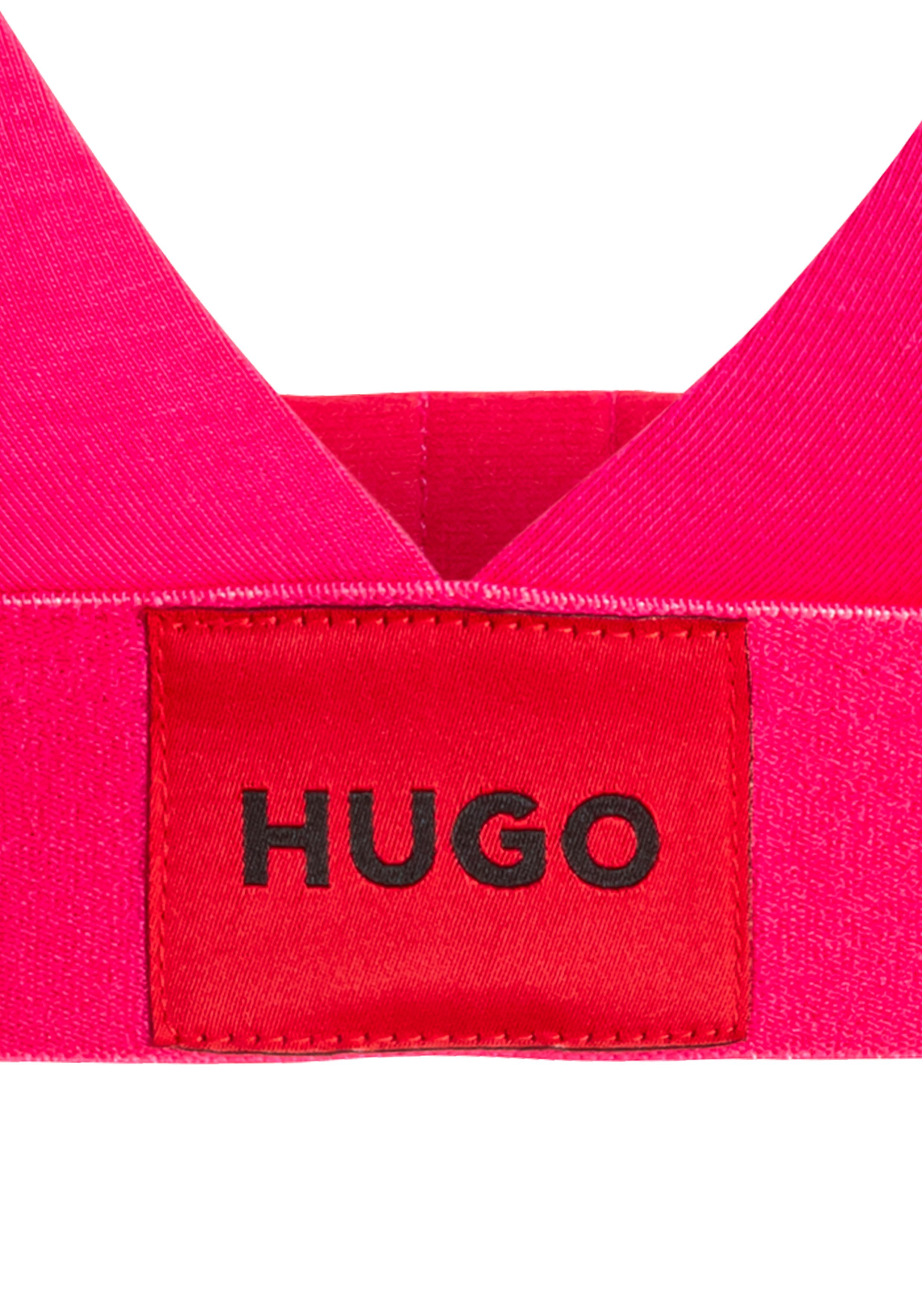 HUGO underwear Triangel-bh TRIANGLE RED LABEL met hugo logo aan de tailleband