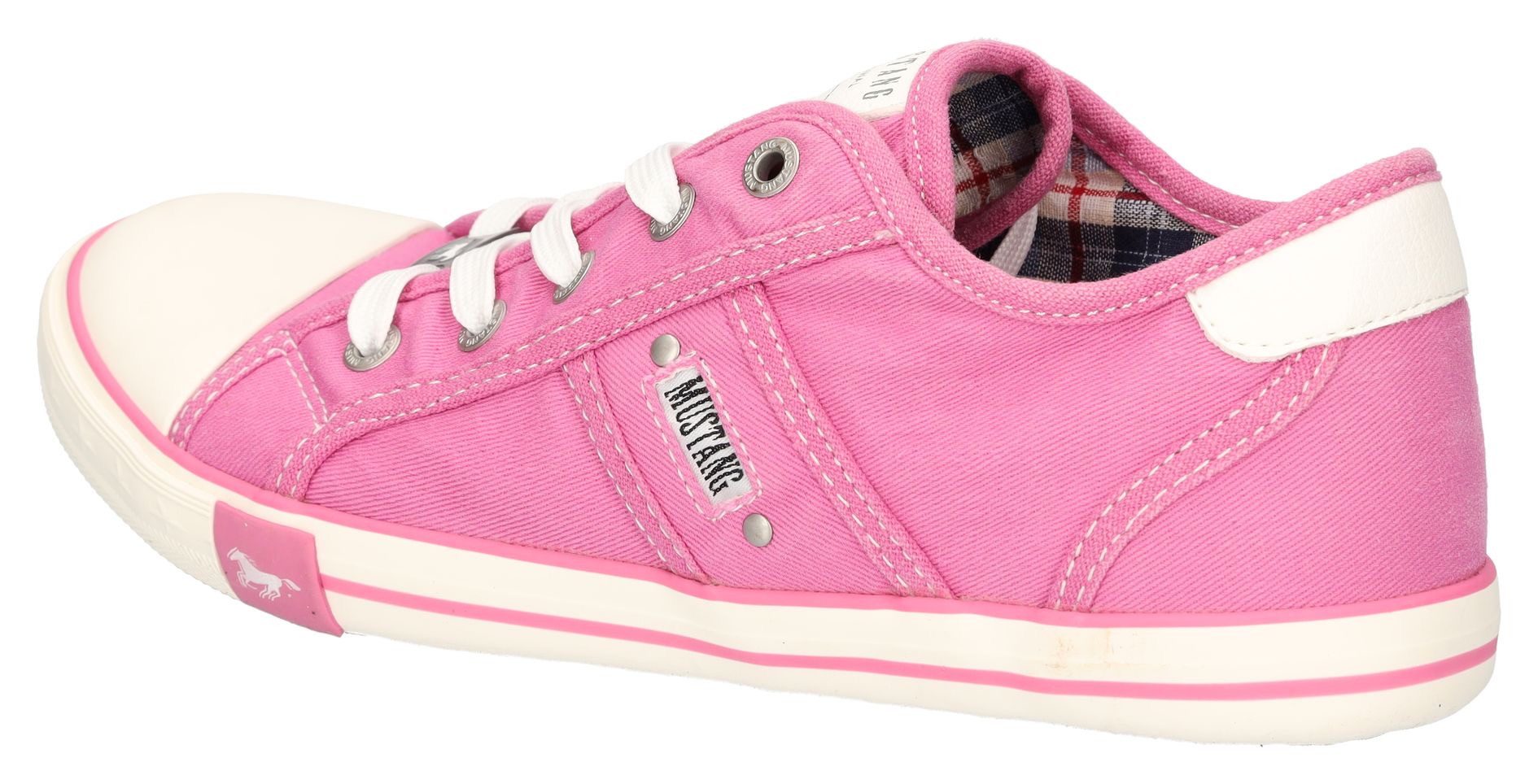 Mustang Shoes Sneakers , vrijetijdsschoen, lage schoen, veterschoen met mustang merklabel