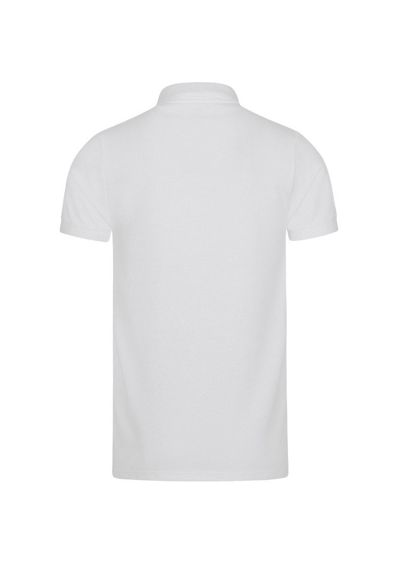 Trigema Poloshirt TRIGEMA slim fit poloshirt van DELUXE-piqué (1-delig)