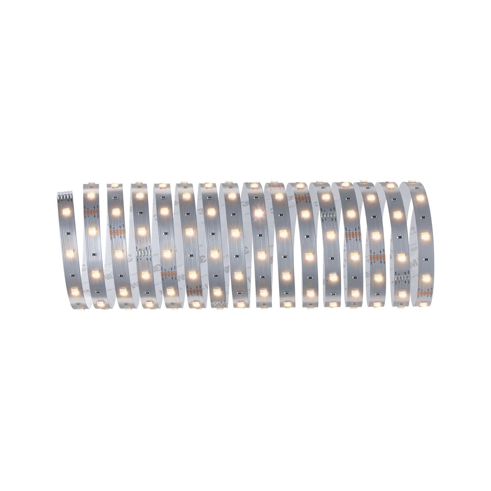 Paulmann Led-strepen MaxLED 250 Stripe 5m IP20 2700-6500K 17,5W 24V zilverkleur (1 stuk)