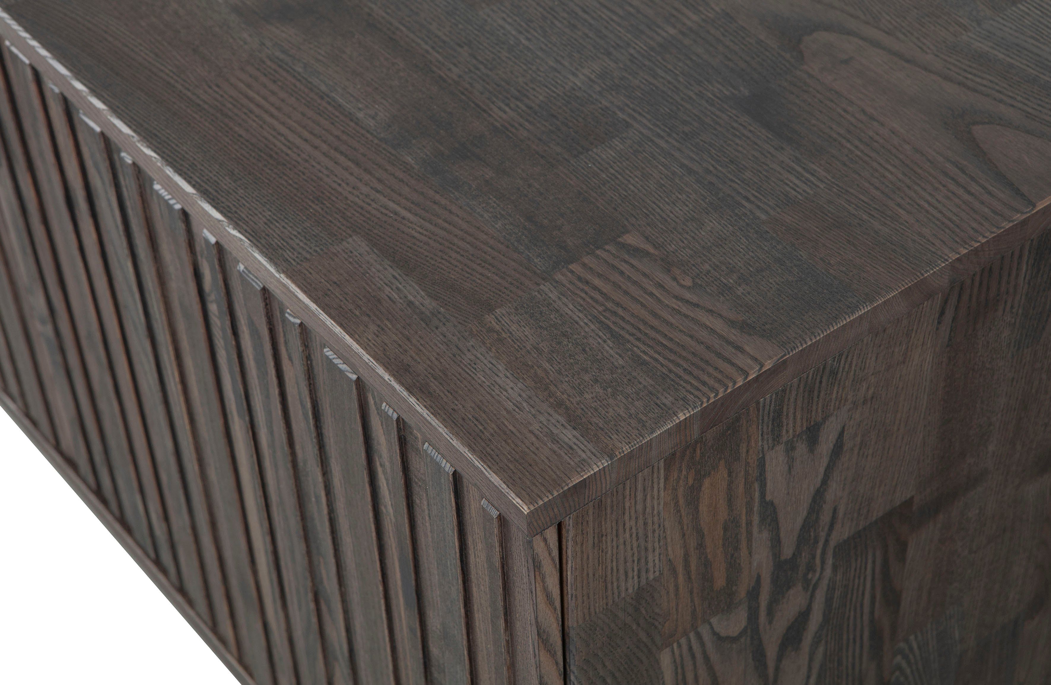 WOOOD Dressoir New Gravure, TV-commode, breedte 100 cm of 150 cm Commode hoogte 56 cm, met grafische reliëfdeuren, veel opbergruimte
