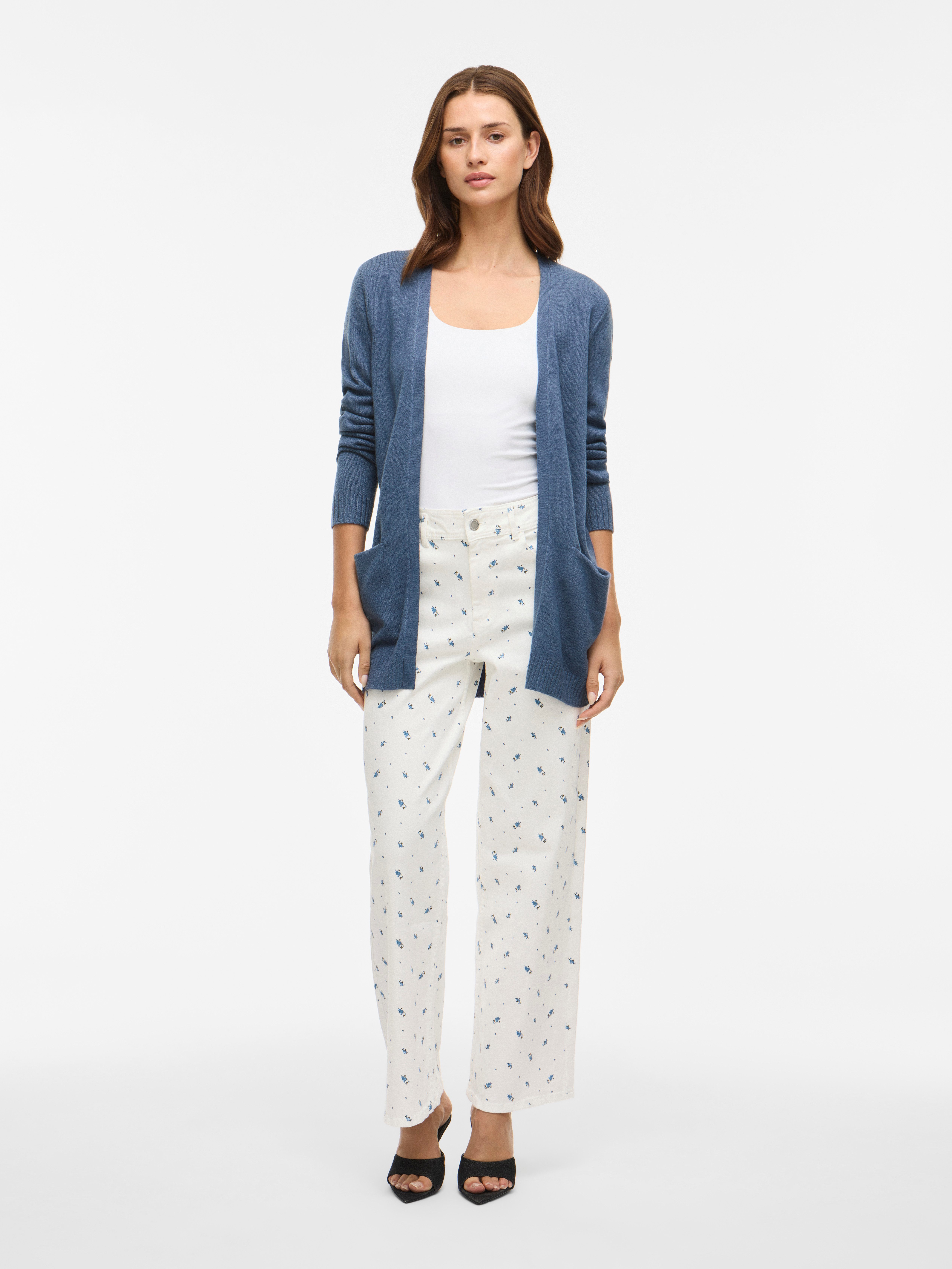Vila Vest VIRIL OPEN L/S KNIT CARDIGAN - NOOS
