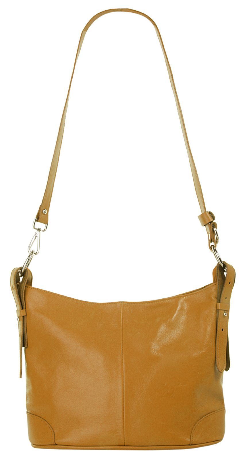 Samantha Look Schoudertas echt leer, made in italy