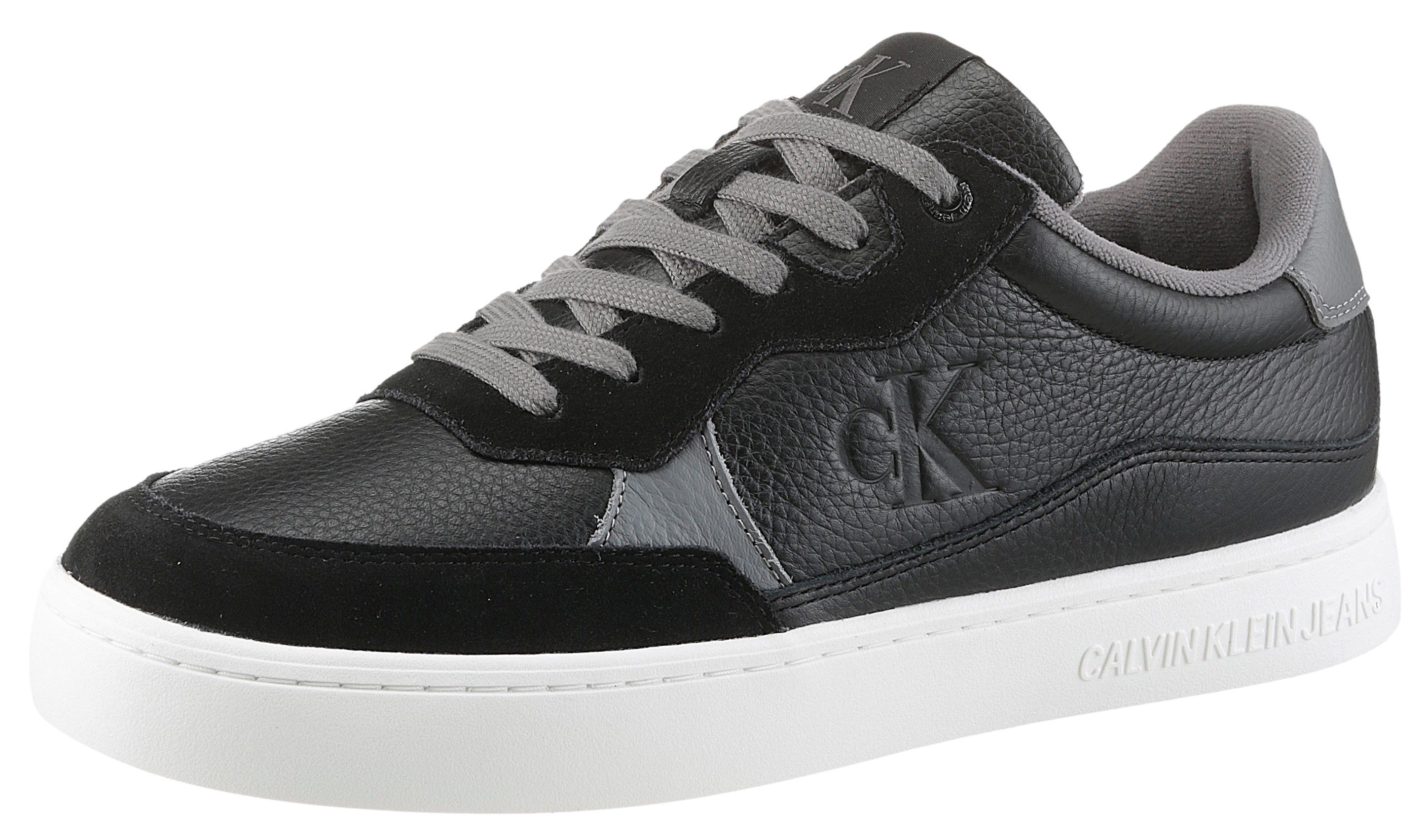 Calvin Klein Plateausneakers CLASSIC CUPSOLE MG WMM freizeitschoen, lage schoen, veterschoen met...