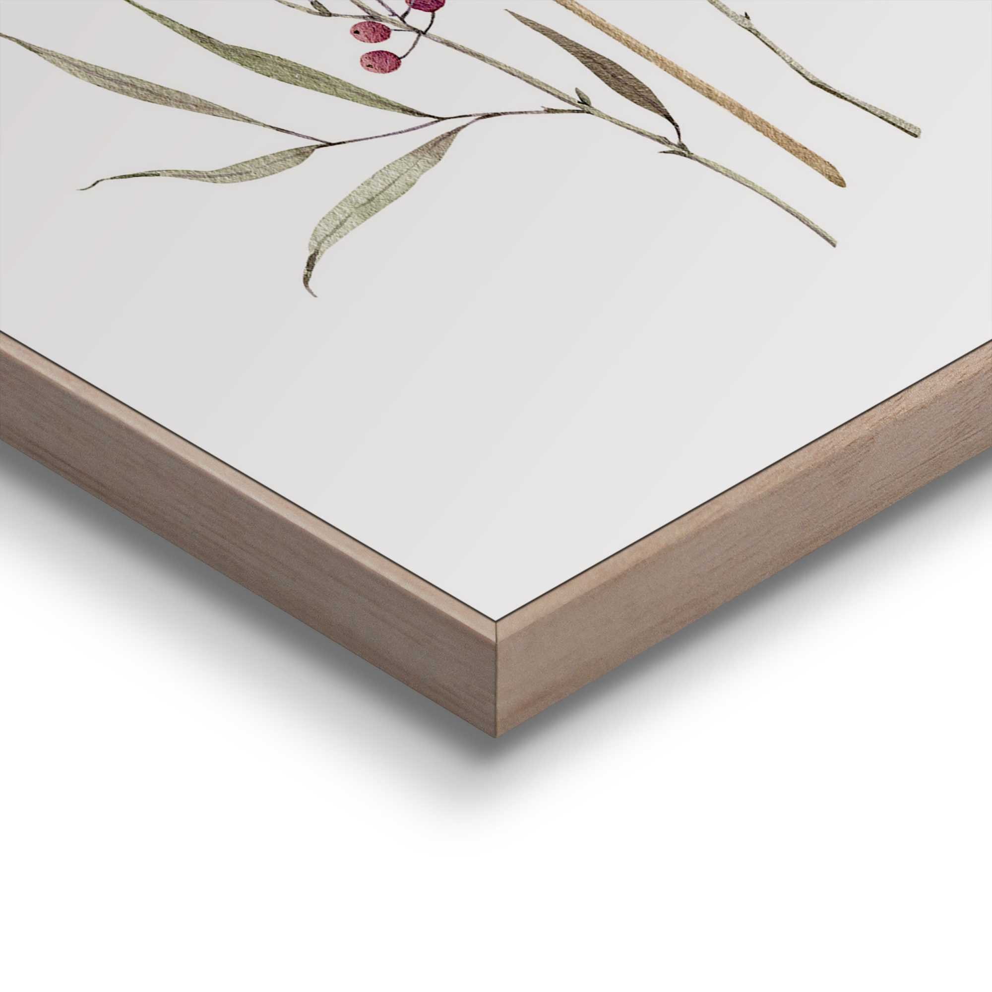 Reinders! Artprint met lijst Aqua Flowers